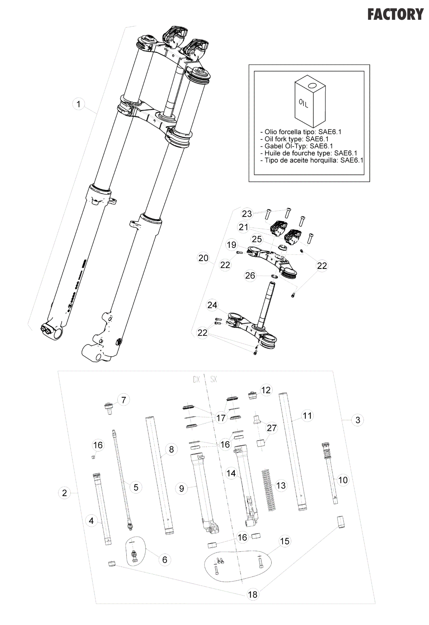 motorcycle front fork price