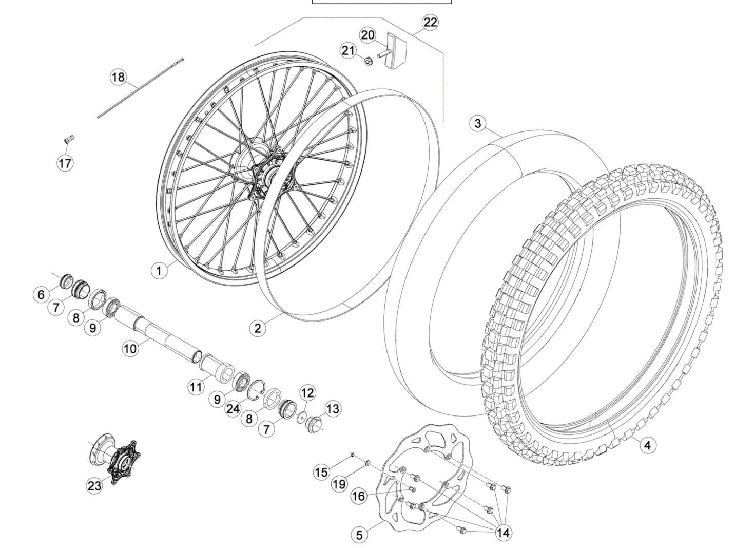 FRONT WHEEL