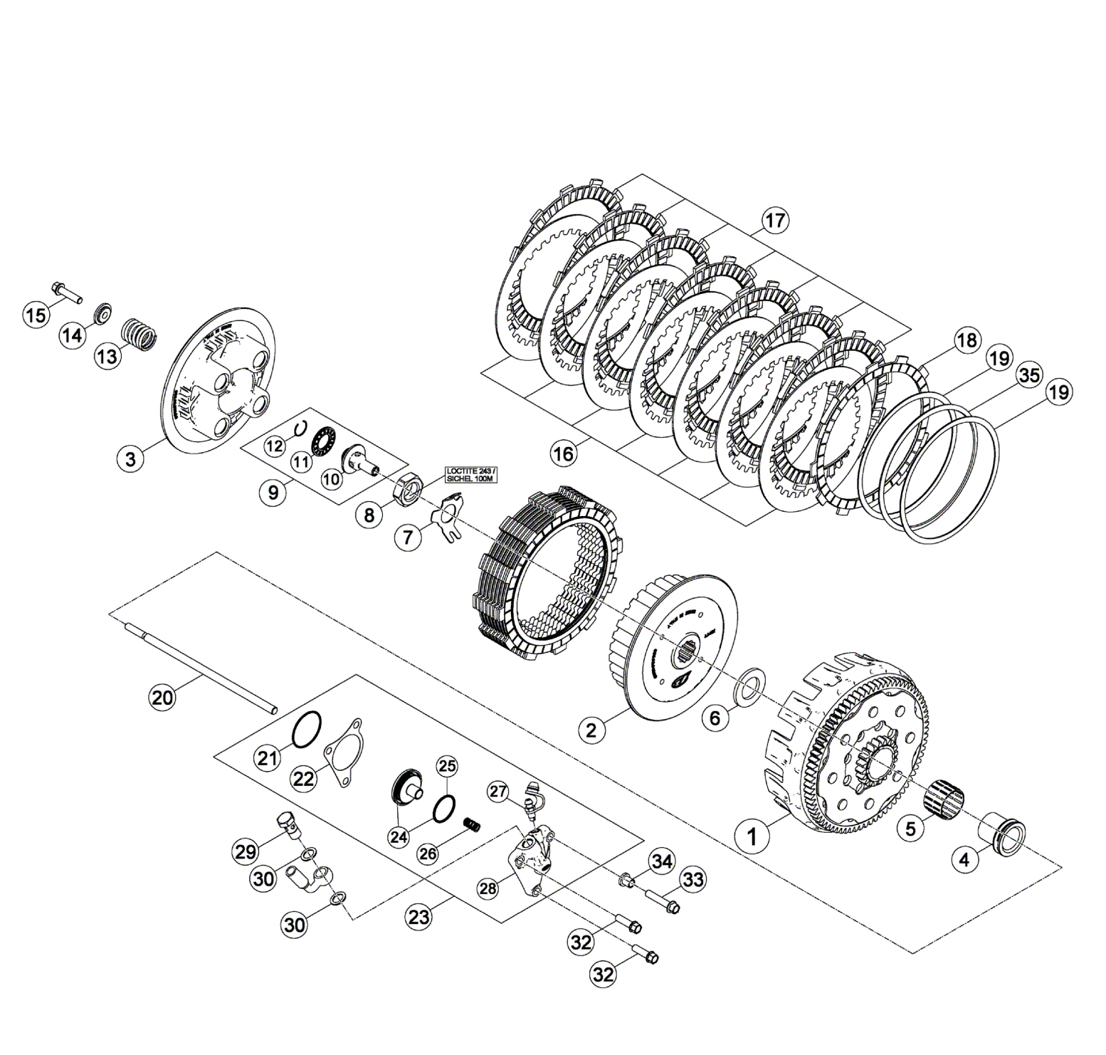 Beta OEM - Clutch Drum Beta OEM - Clutch Drum