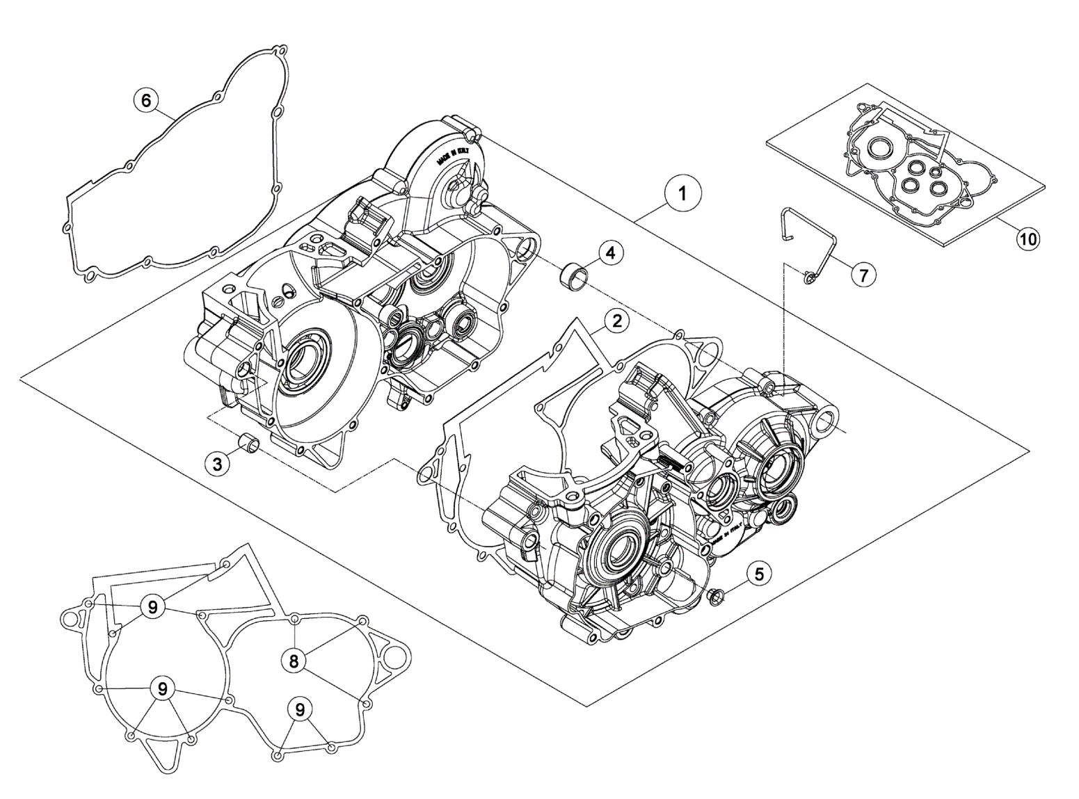 CRANKCASE CARTER