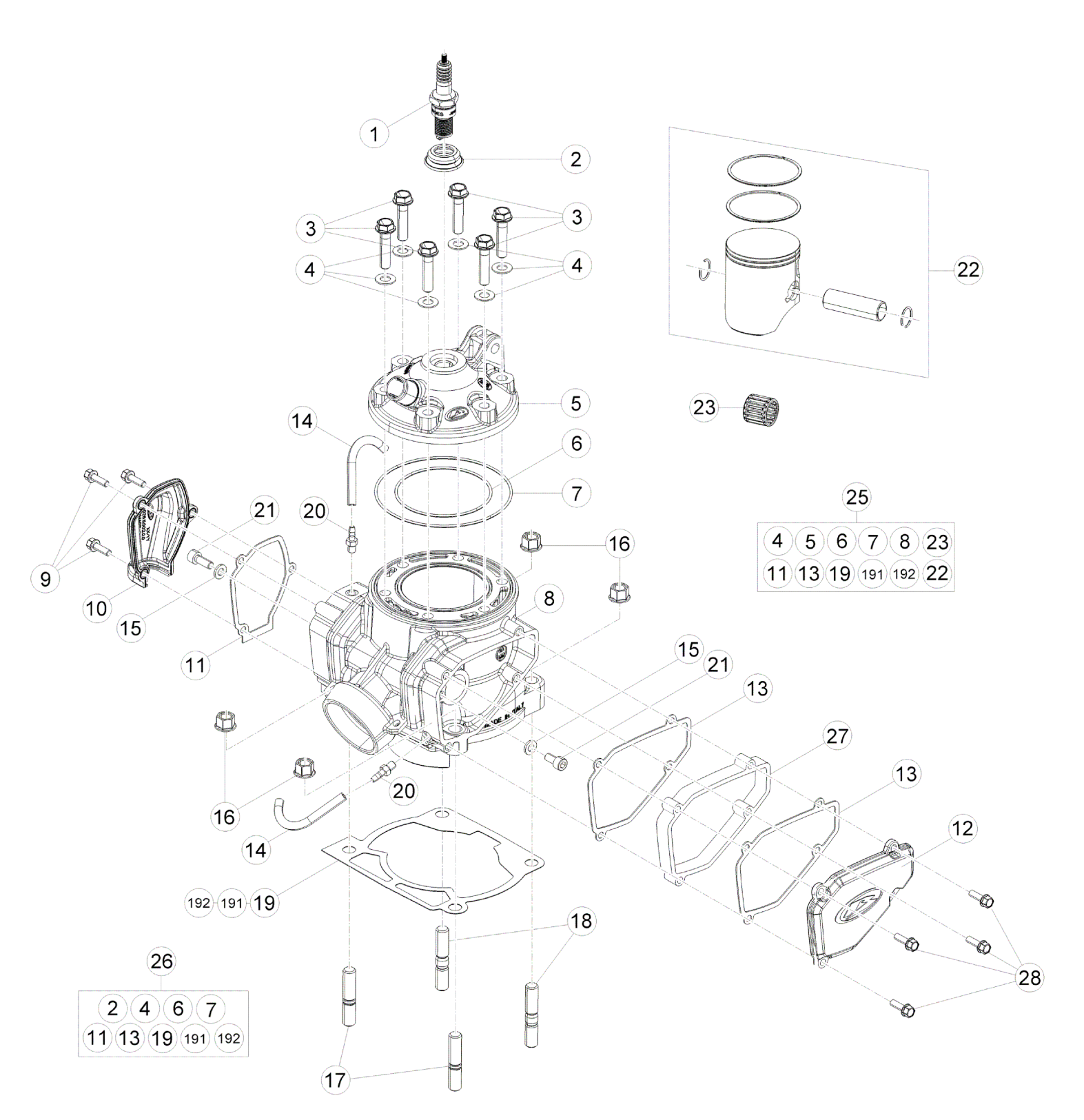 CYLINDER - PISTON