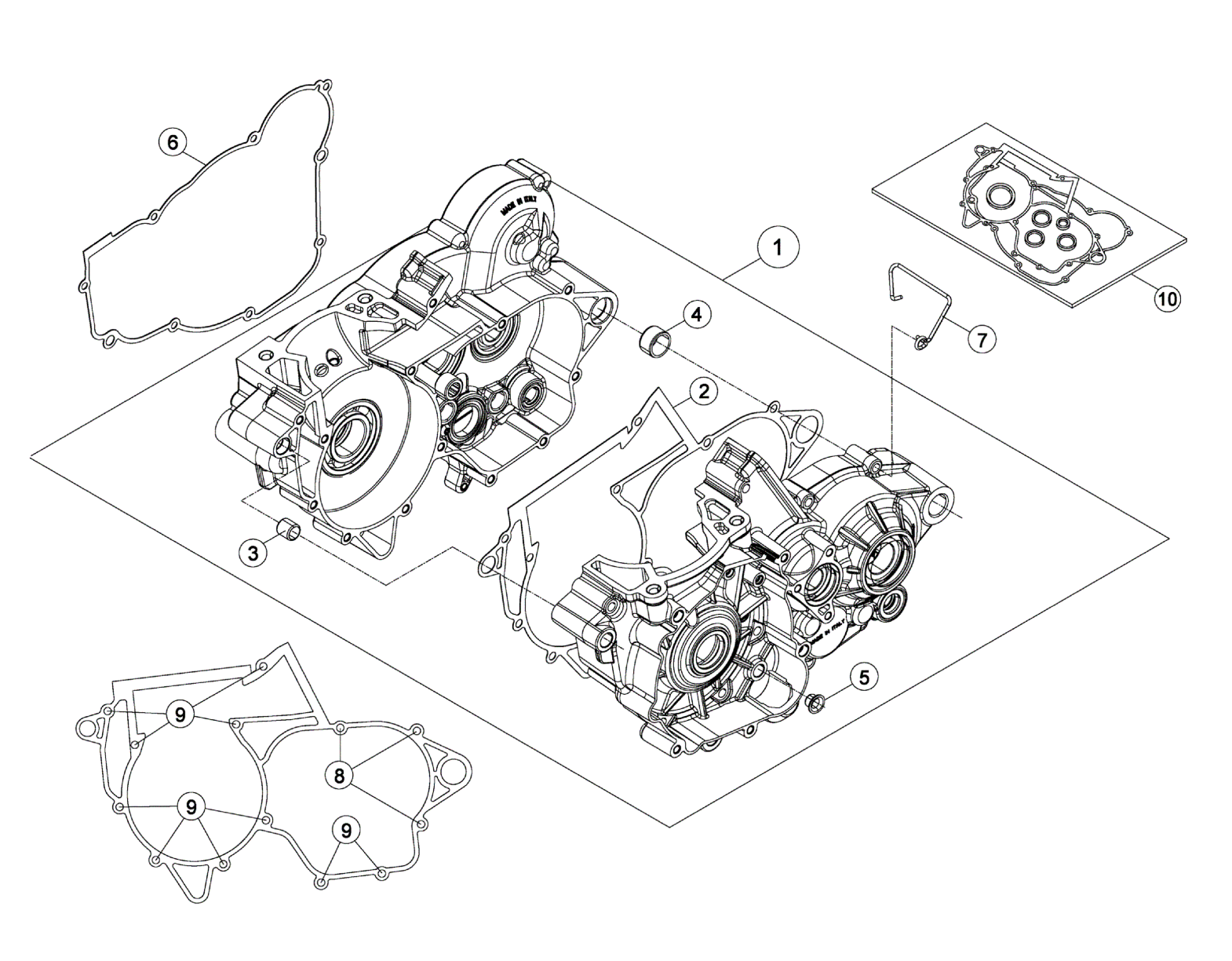 CRANKCASE CARTER