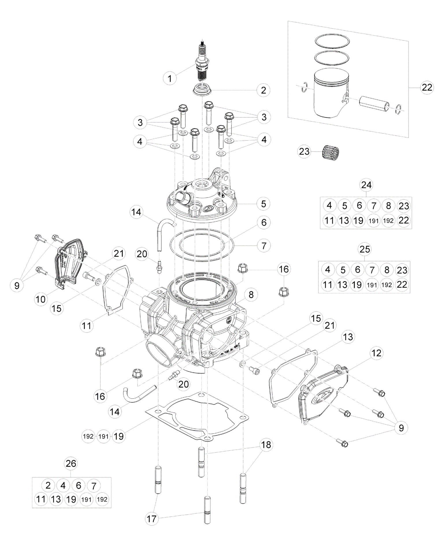 CYLINDER - PISTON