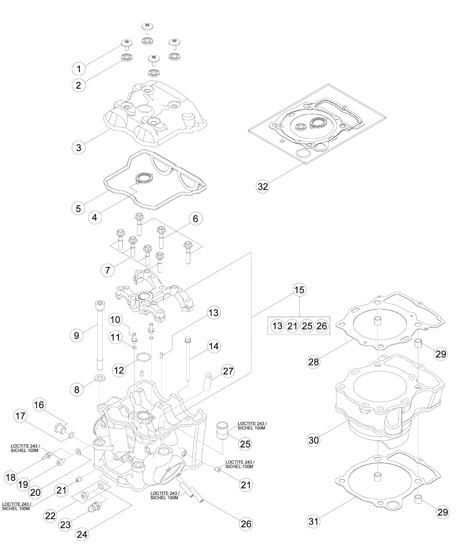 CYLINDER - CYLINDER HEAD