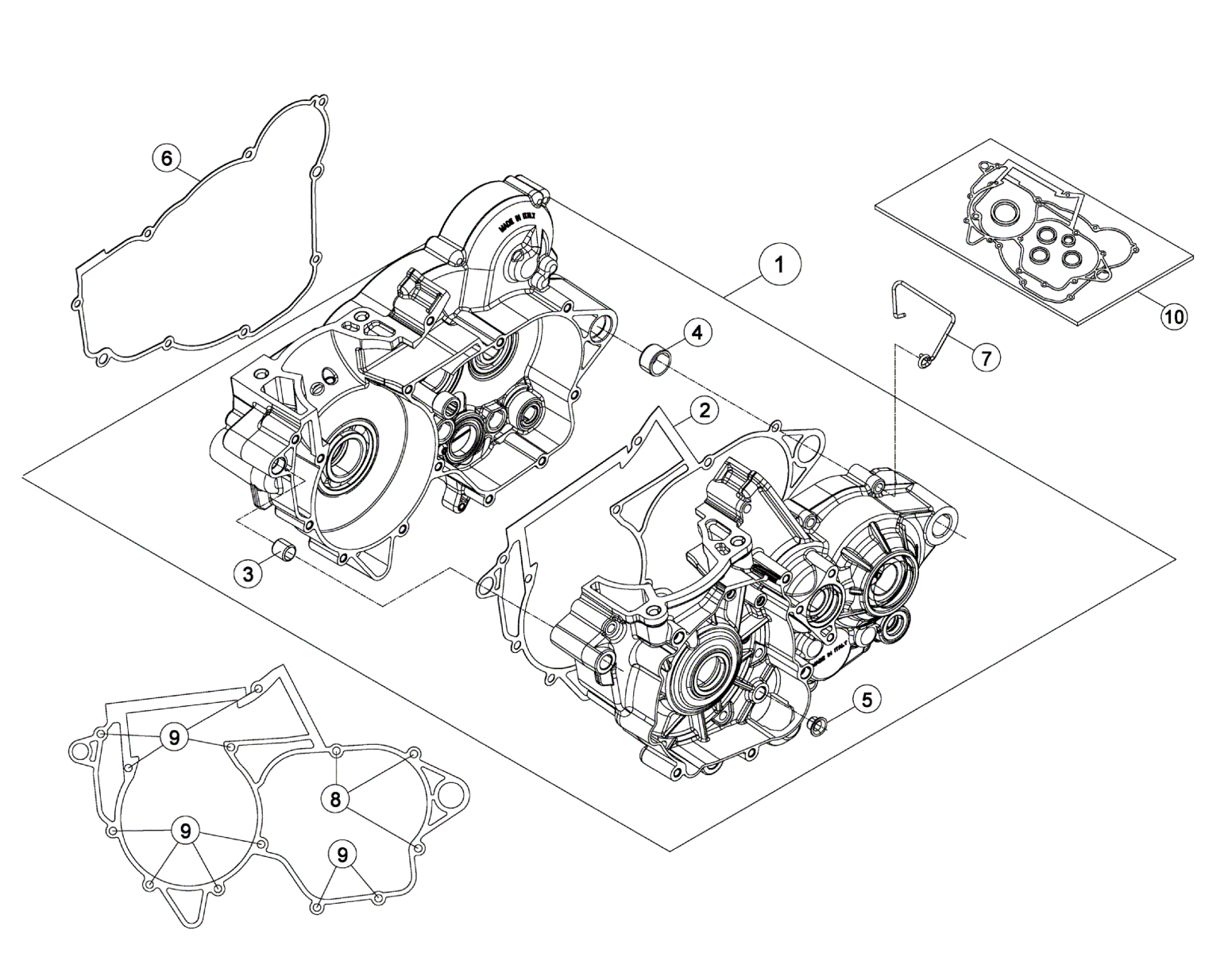 CRANKCASE CARTER