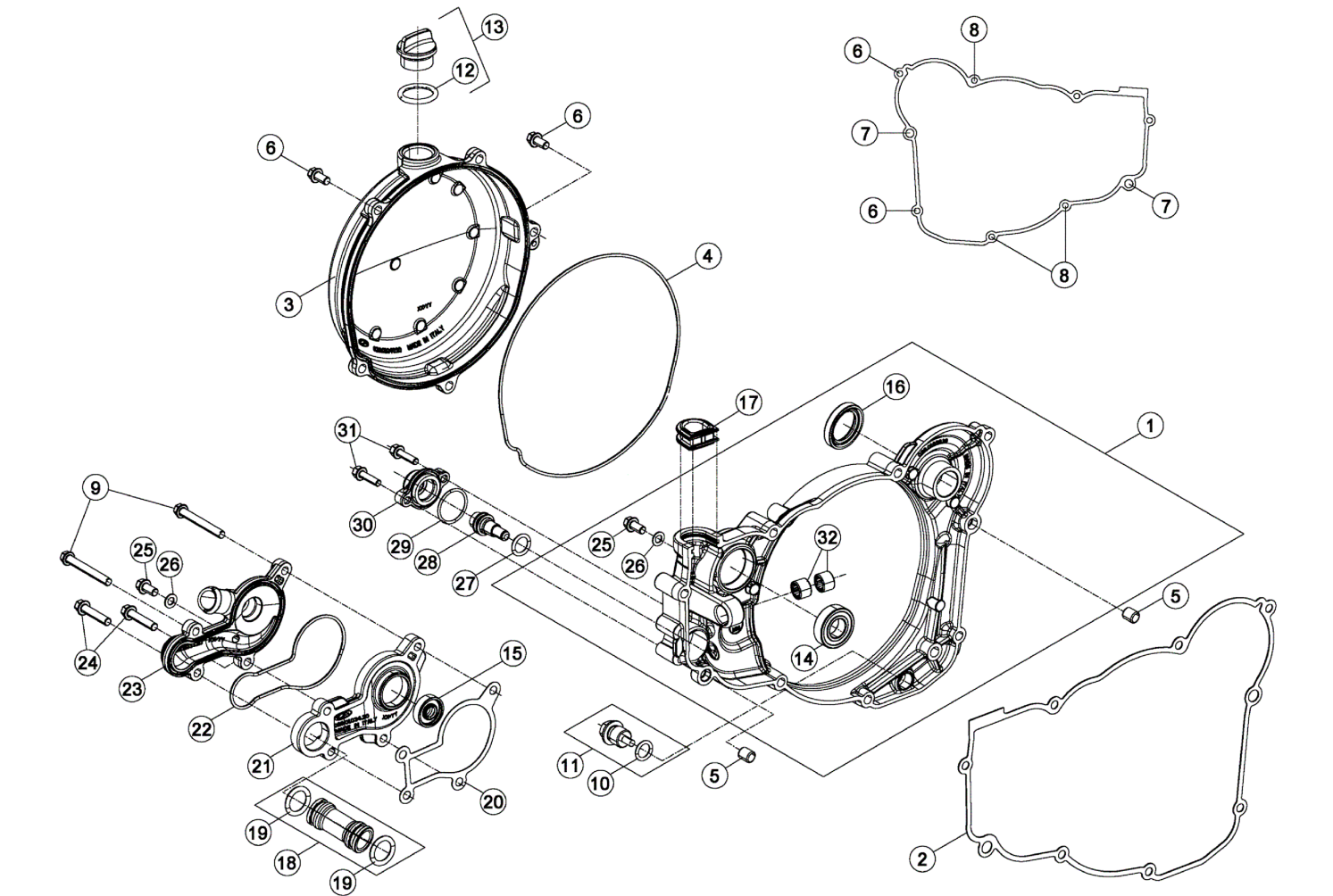 CLUTCH COVER