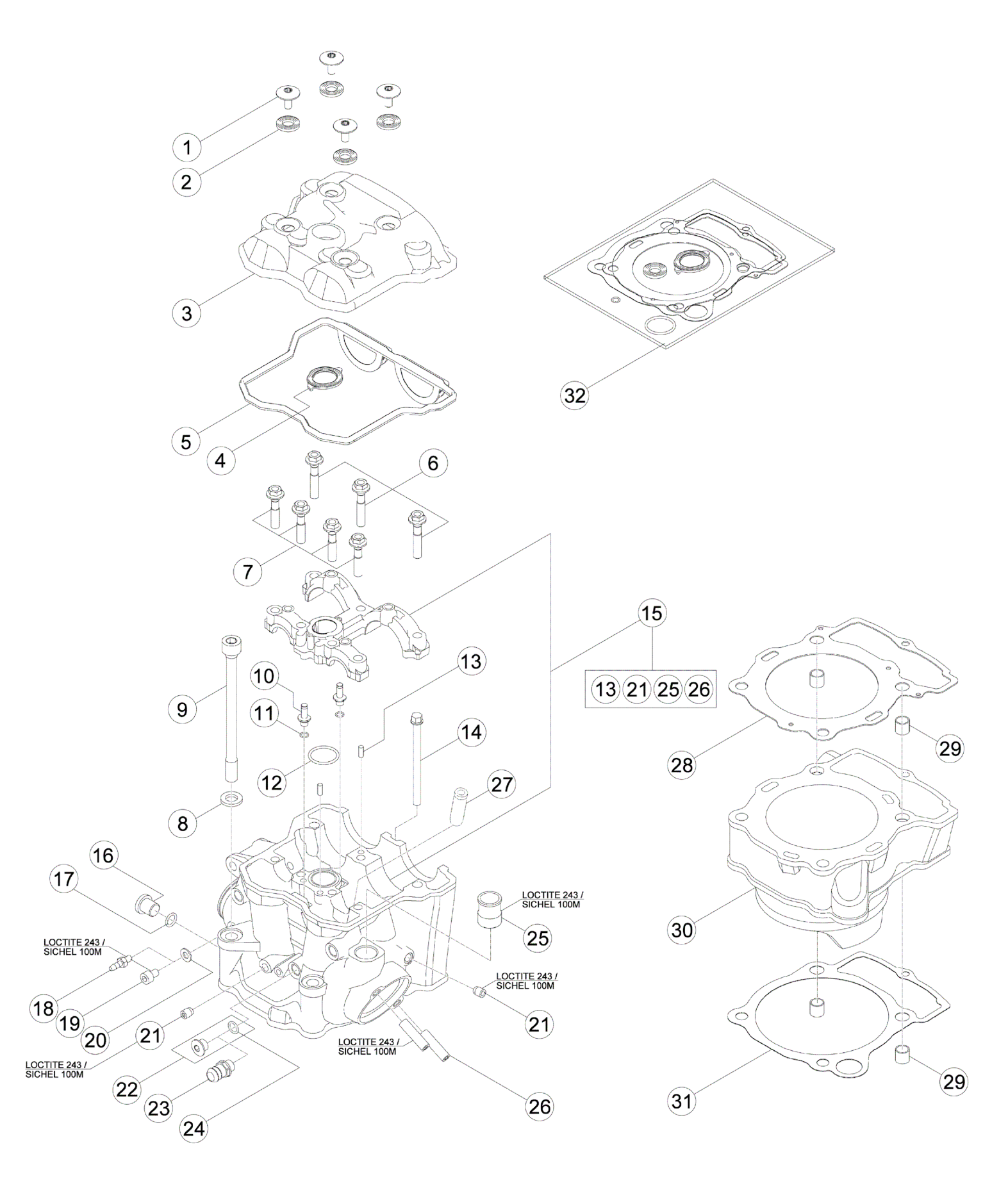 CYLINDER - CYLINDER HEAD