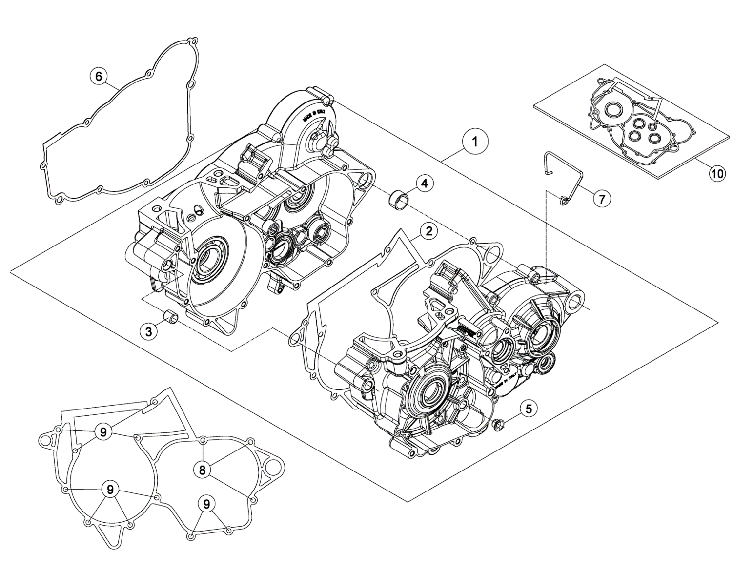 CRANKCASE CARTER