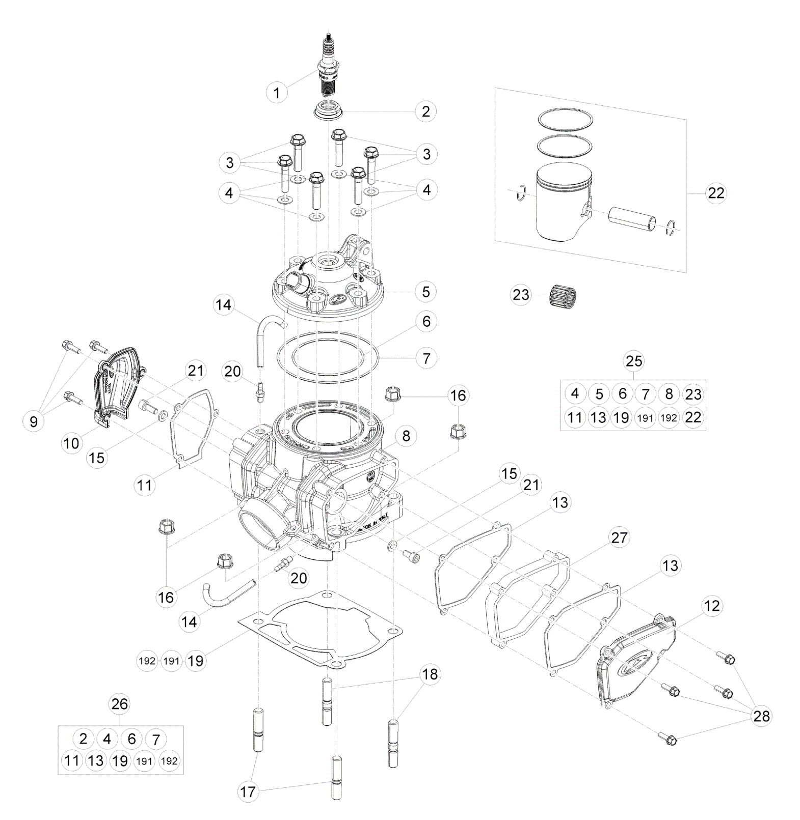 CYLINDER - PISTON