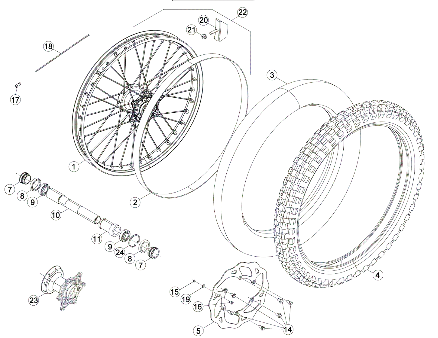 FRONT WHEEL