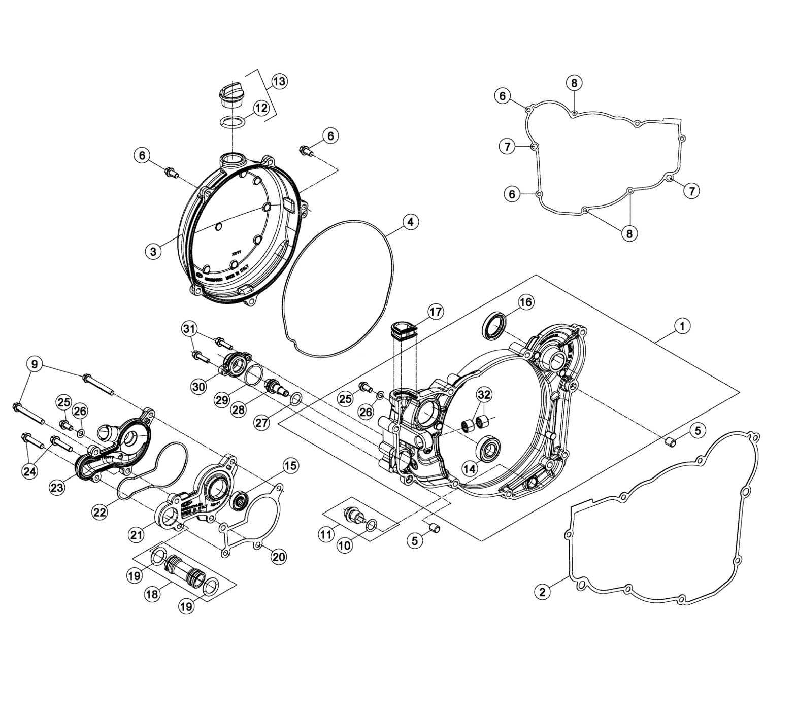 CLUTCH COVER