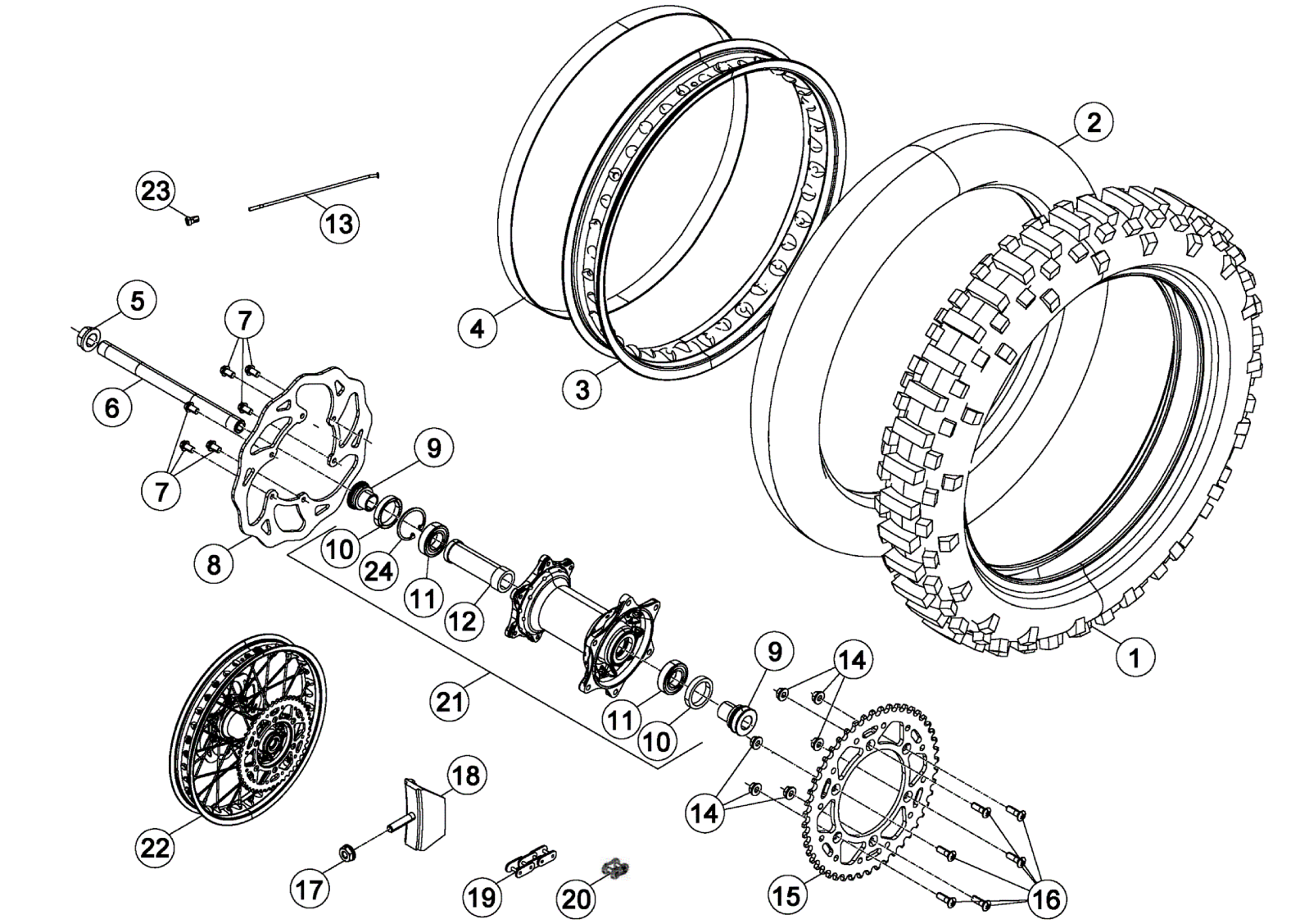 REAR WHEEL