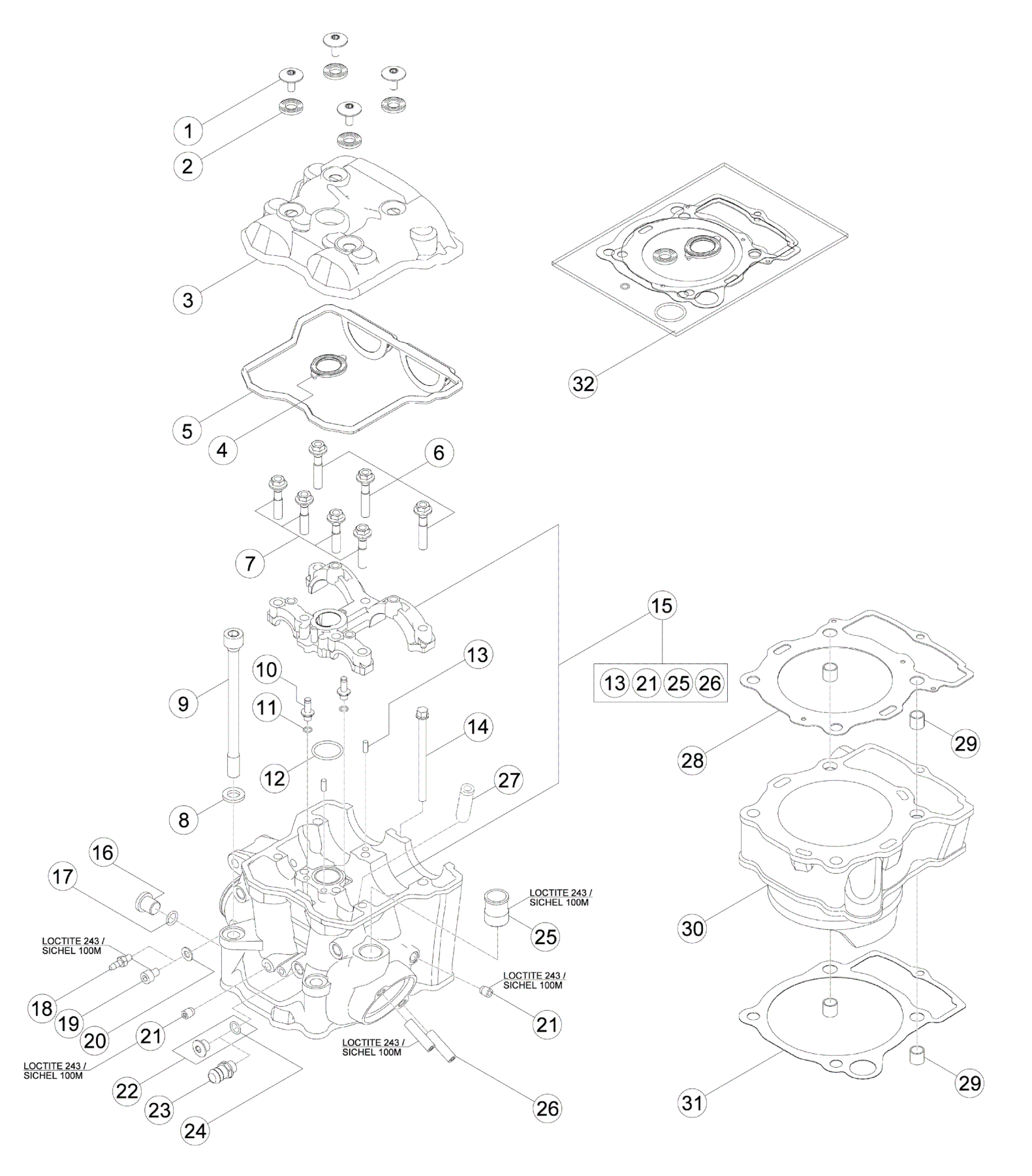 CYLINDER - CYLINDER HEAD