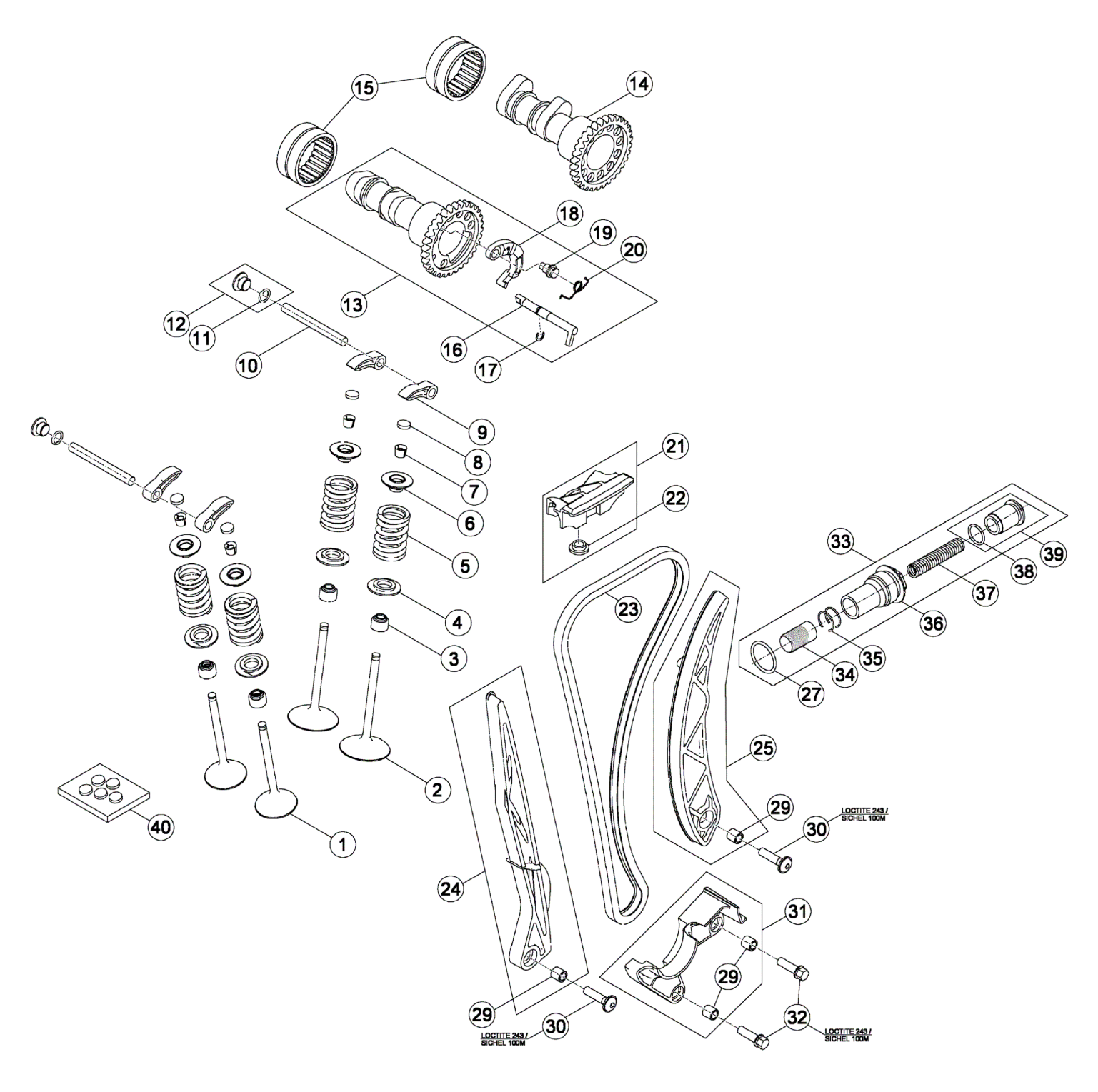 BETA OEM - TIMING CHAIN Z=124 BETA OEM - TIMING CHAIN Z=124
