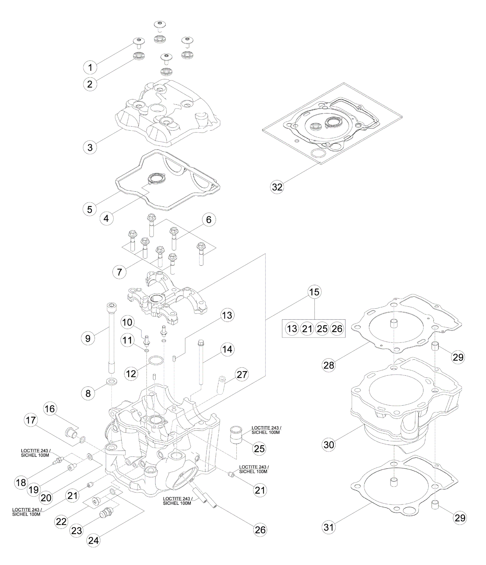 CYLINDER - CYLINDER HEAD
