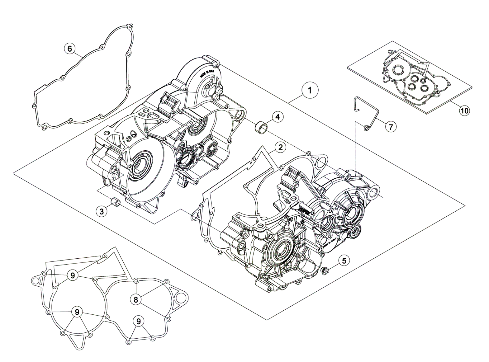 CRANKCASE CARTER