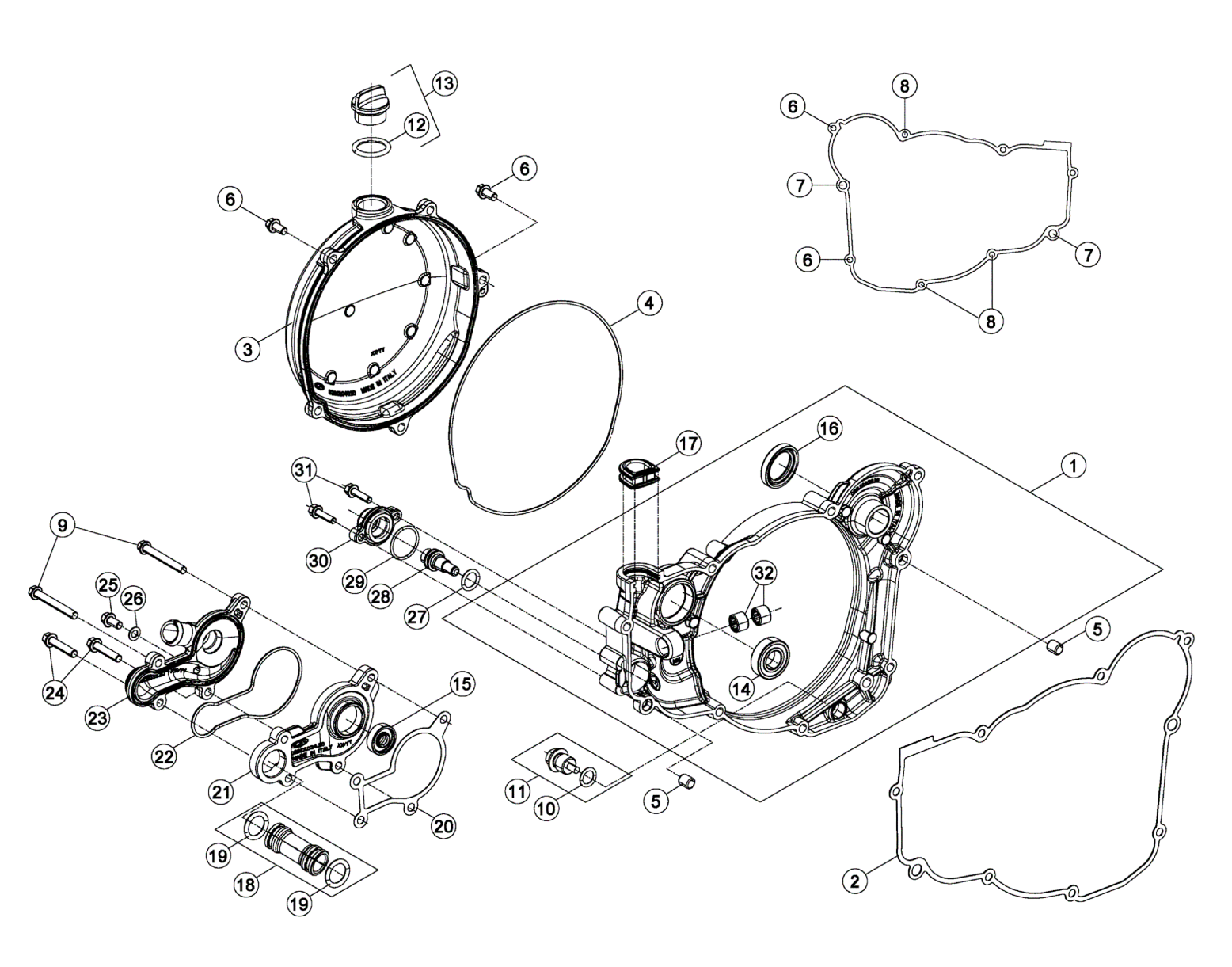 CLUTCH COVER