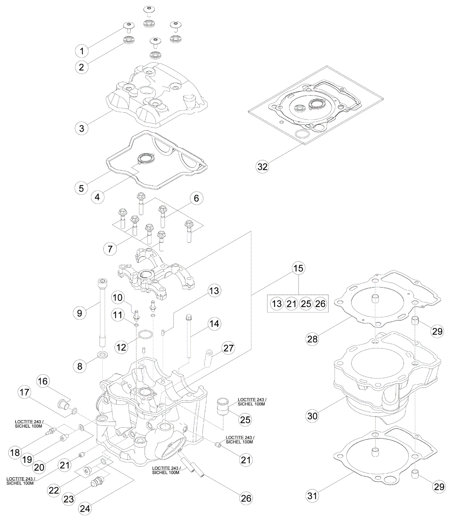 CYLINDER - CYLINDER HEAD