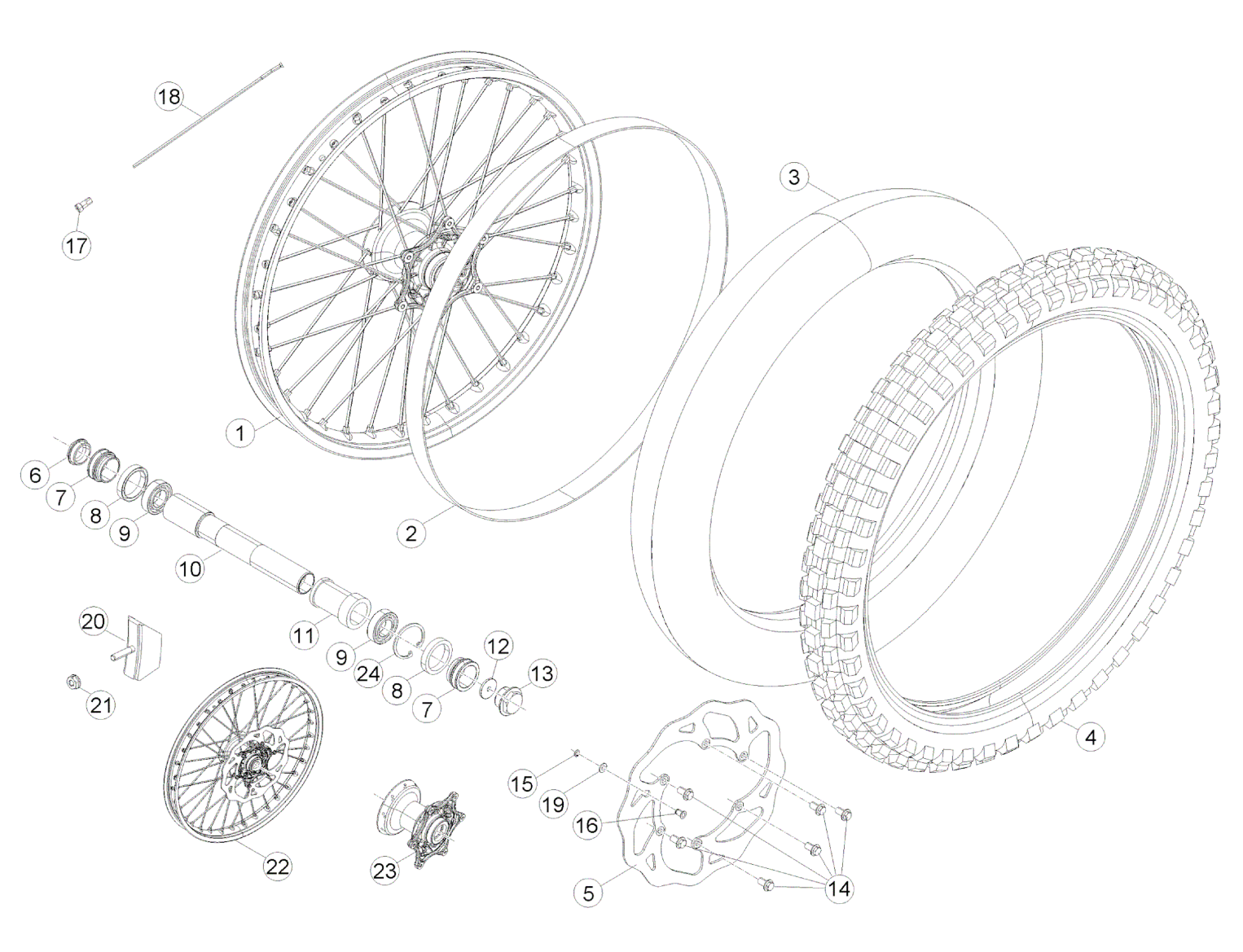FRONT WHEEL