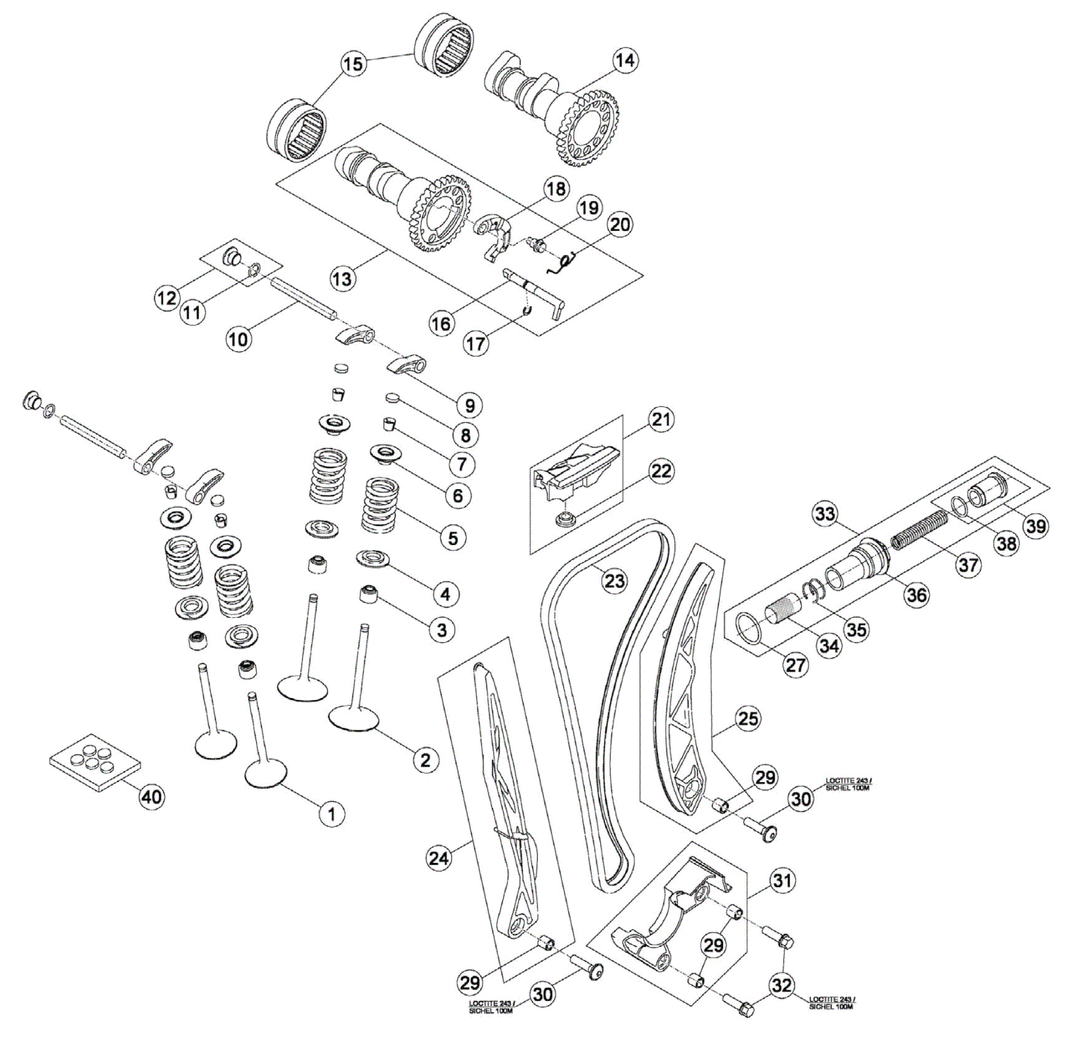VALVE TIMING - DISTRIBUTION