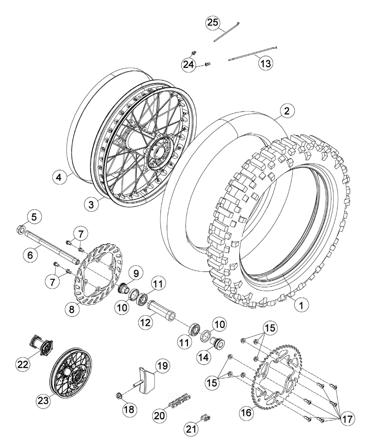 REAR WHEEL