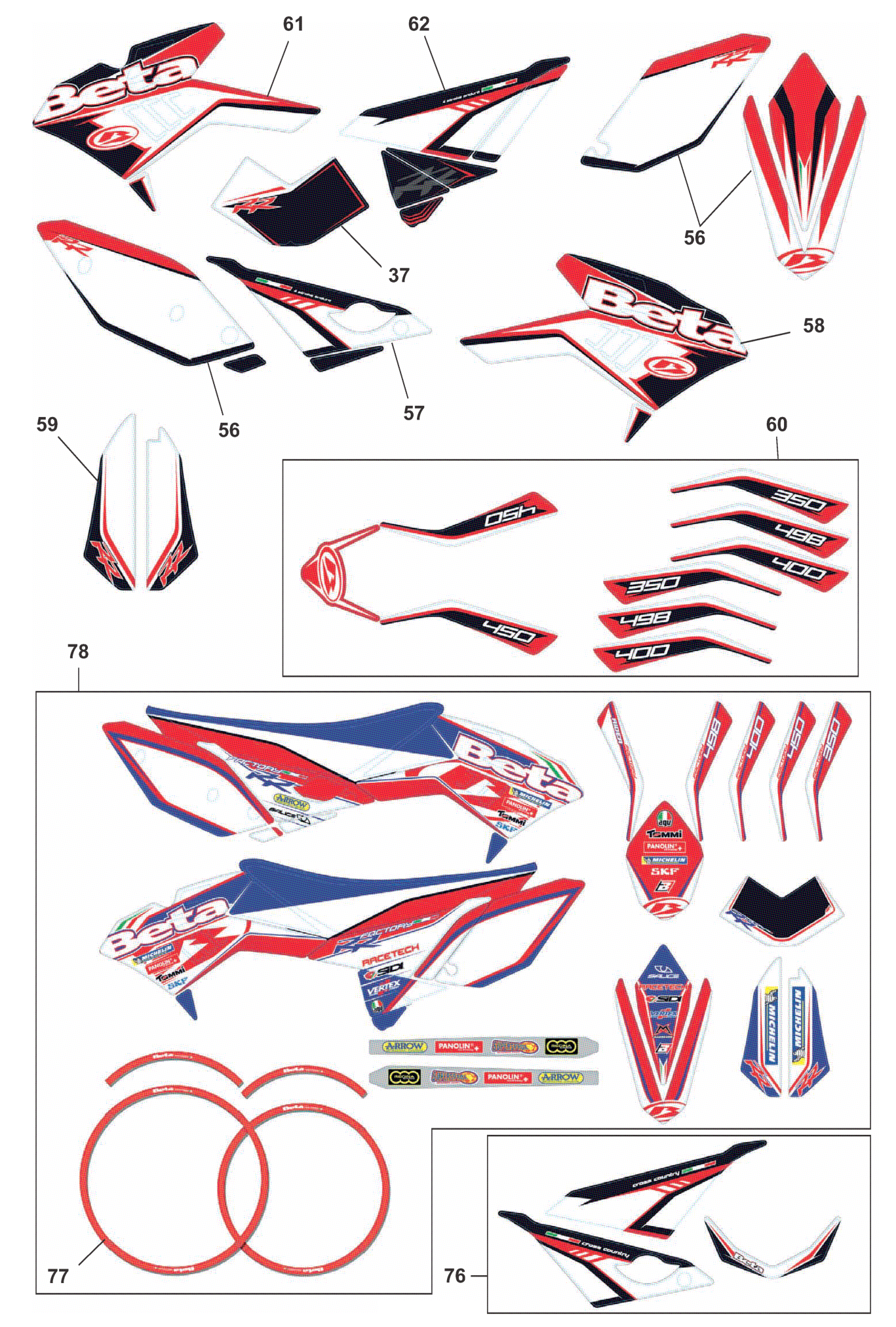 DECALS KIT