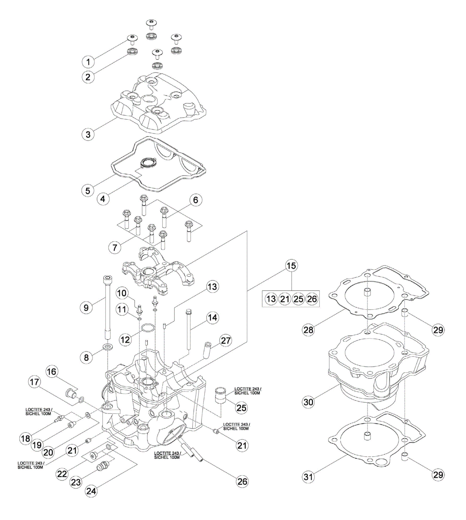 CYLINDER - CYLINDER HEAD