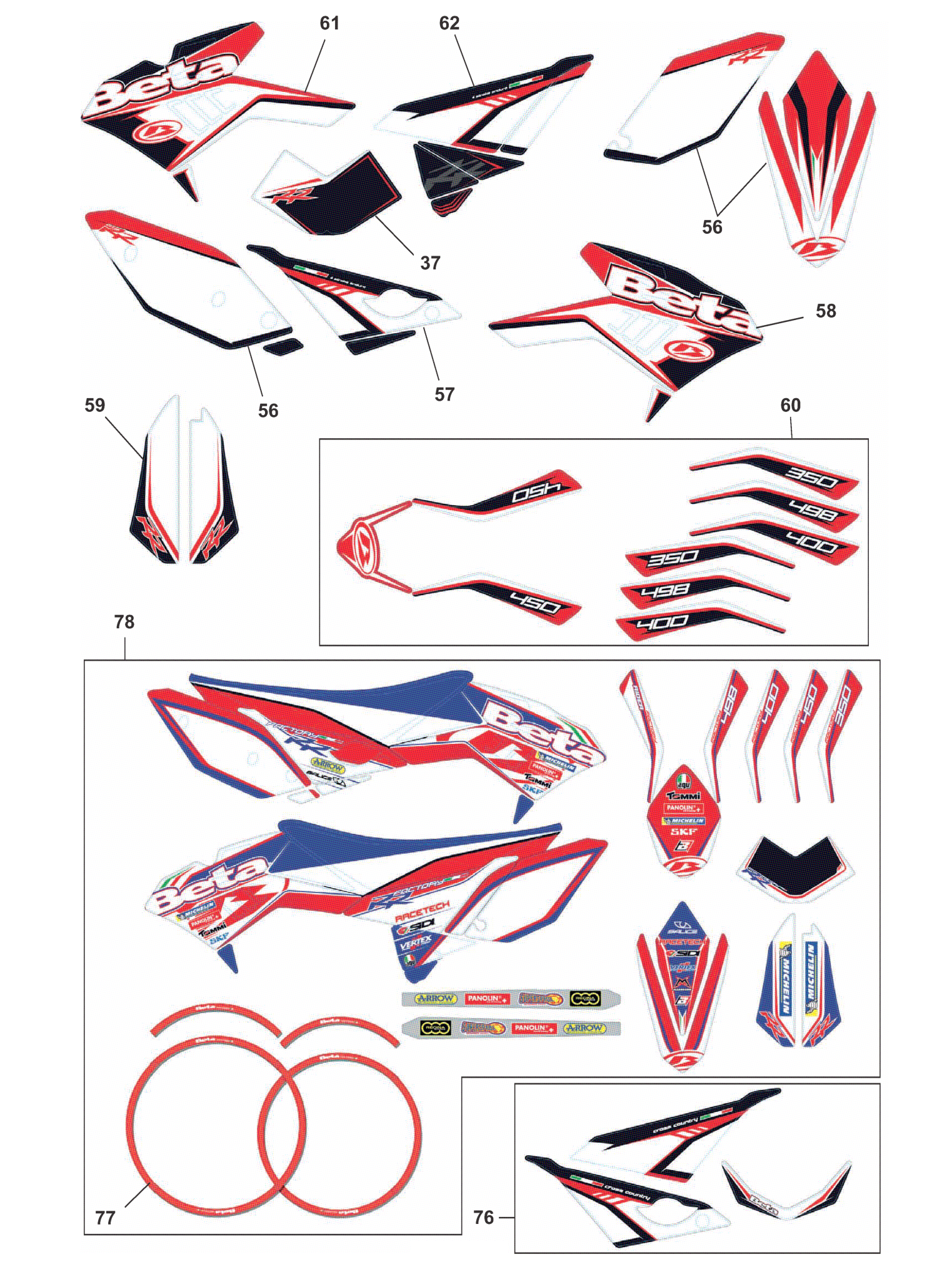 DECALS KIT