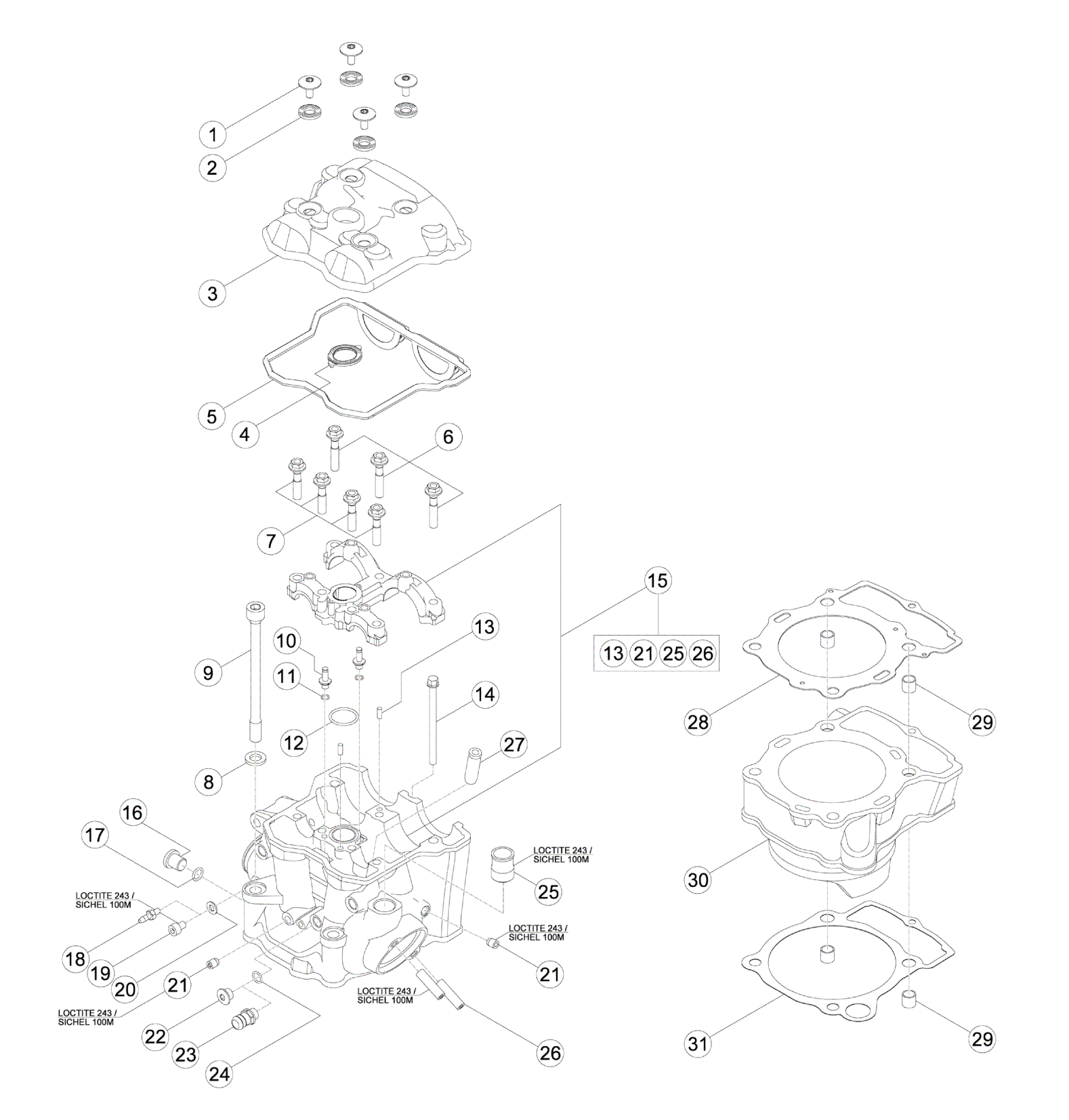 CYLINDER - CYLINDER HEAD