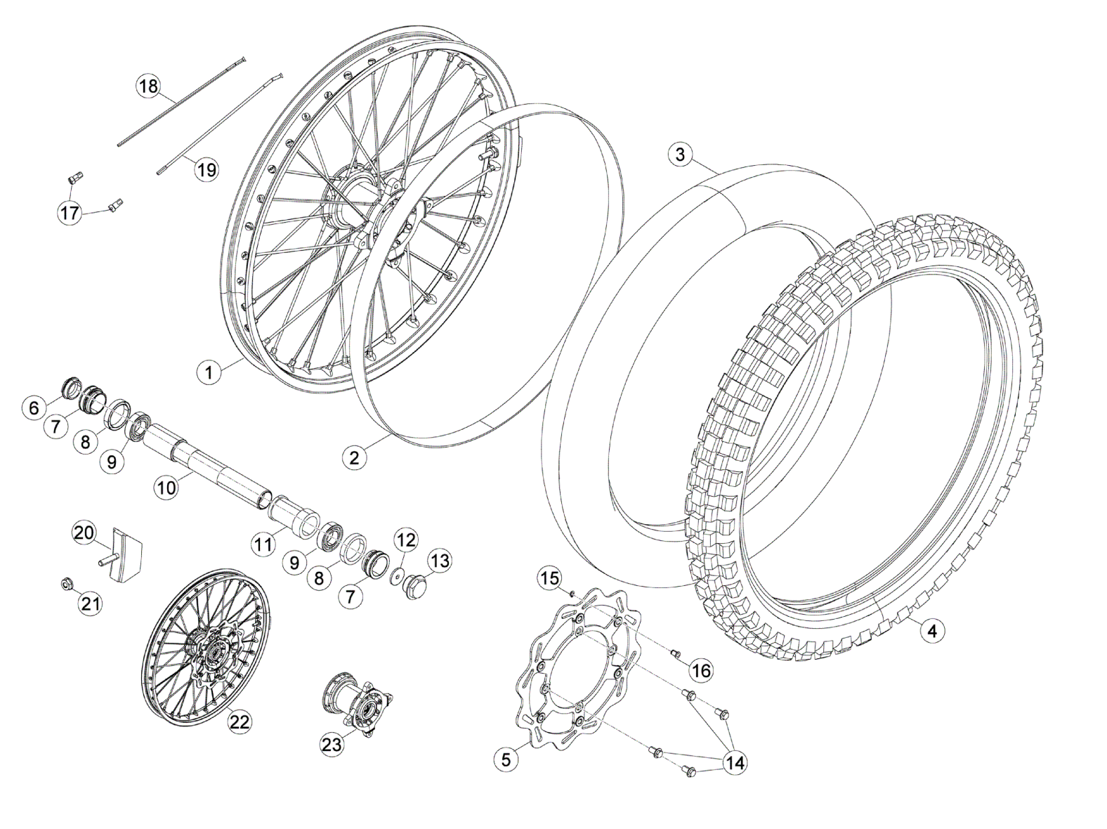 FRONT WHEEL