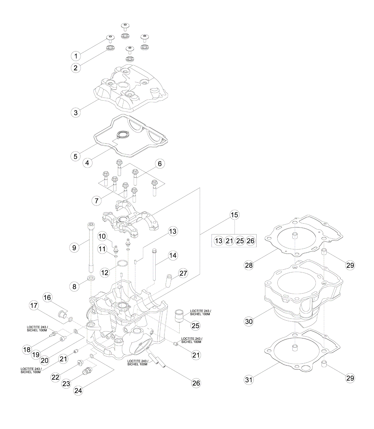 CYLINDER - CYLINDER HEAD