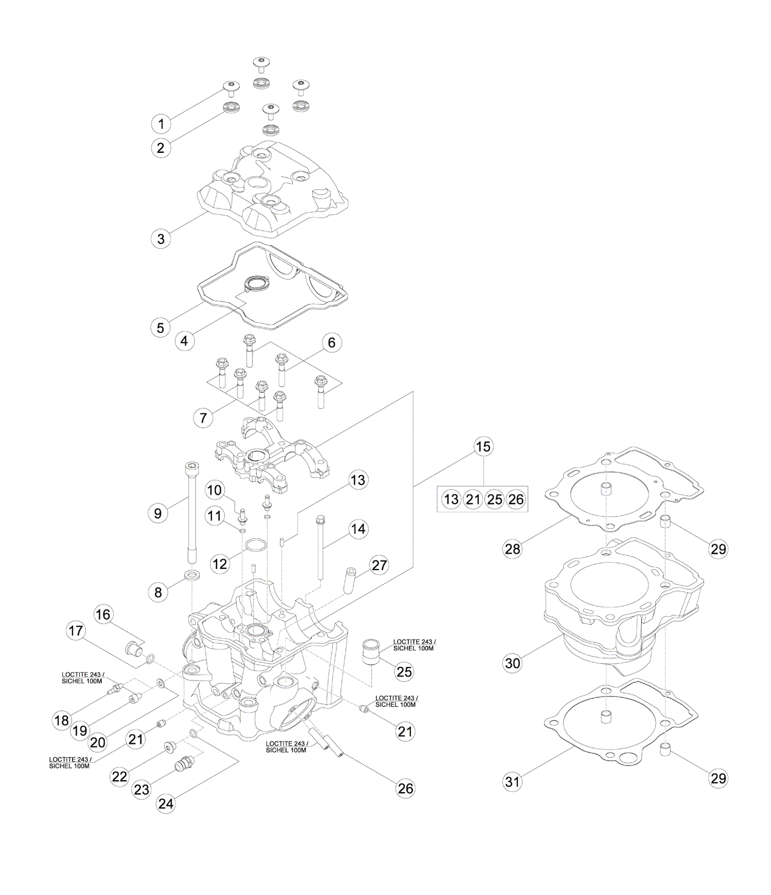 CYLINDER - CYLINDER HEAD