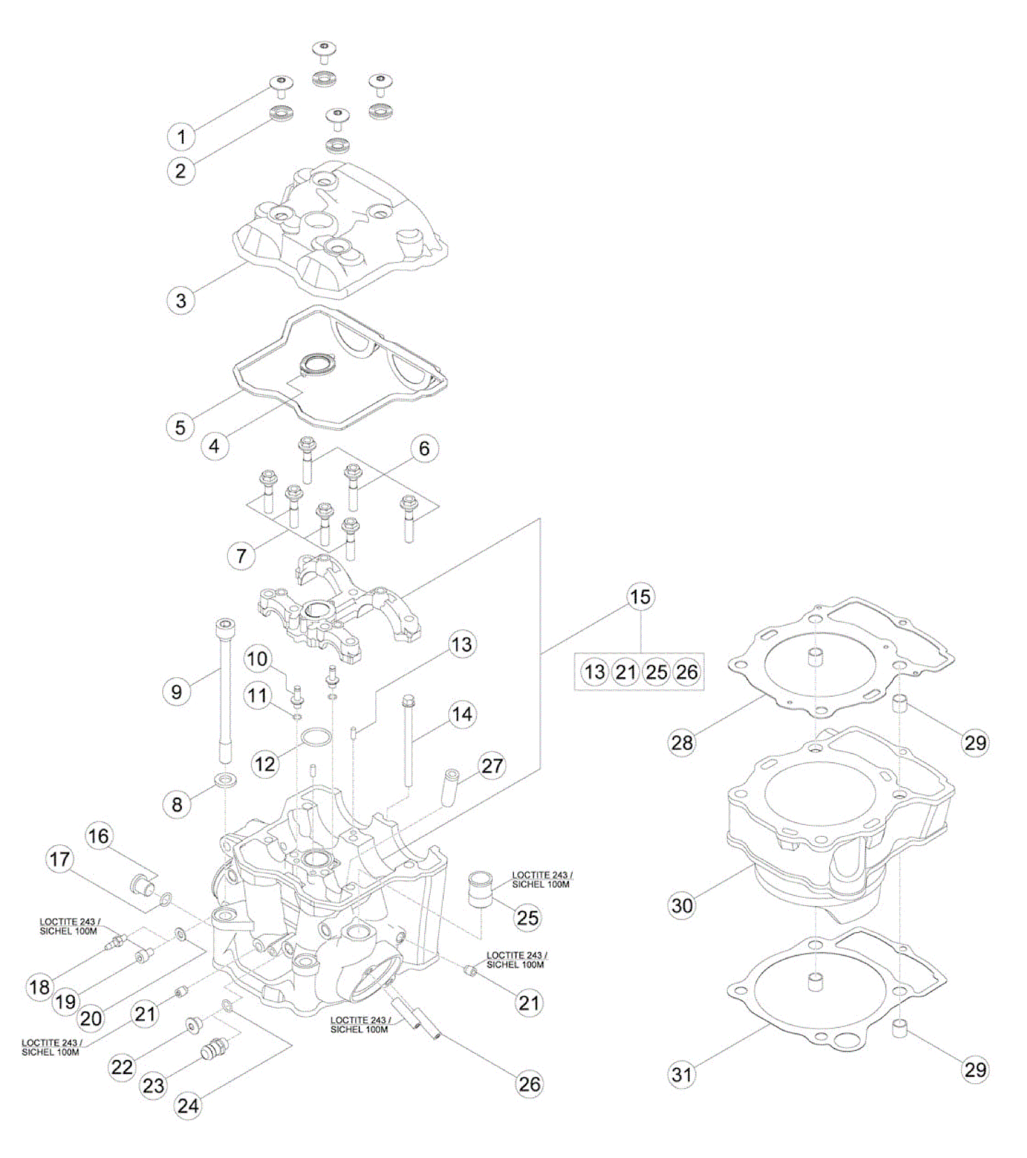 CYLINDER - CYLINDER HEAD