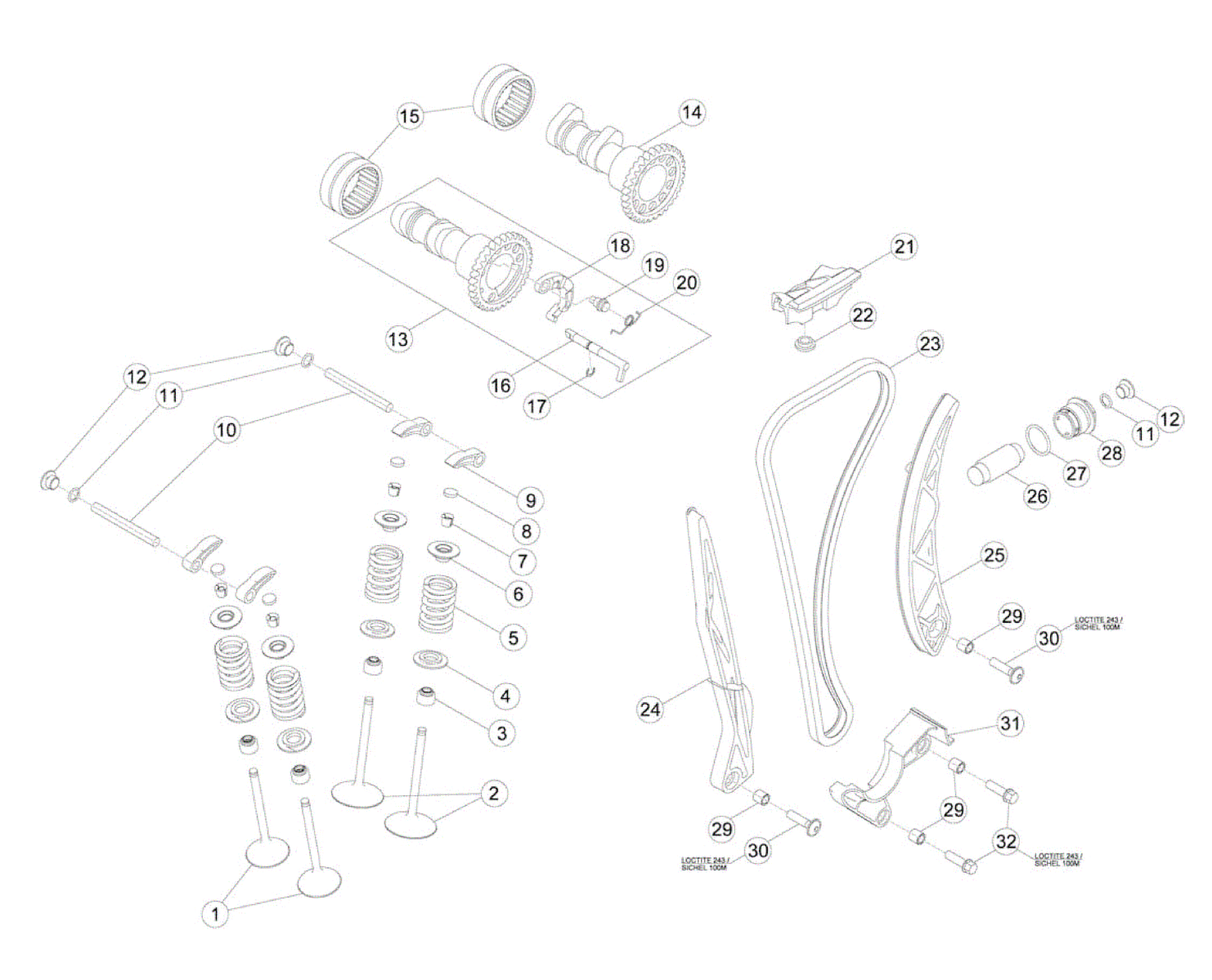 VALVE TIMING - DISTRIBUTION