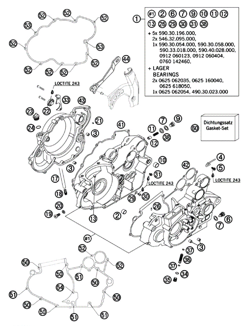 CRANKCASE CARTER