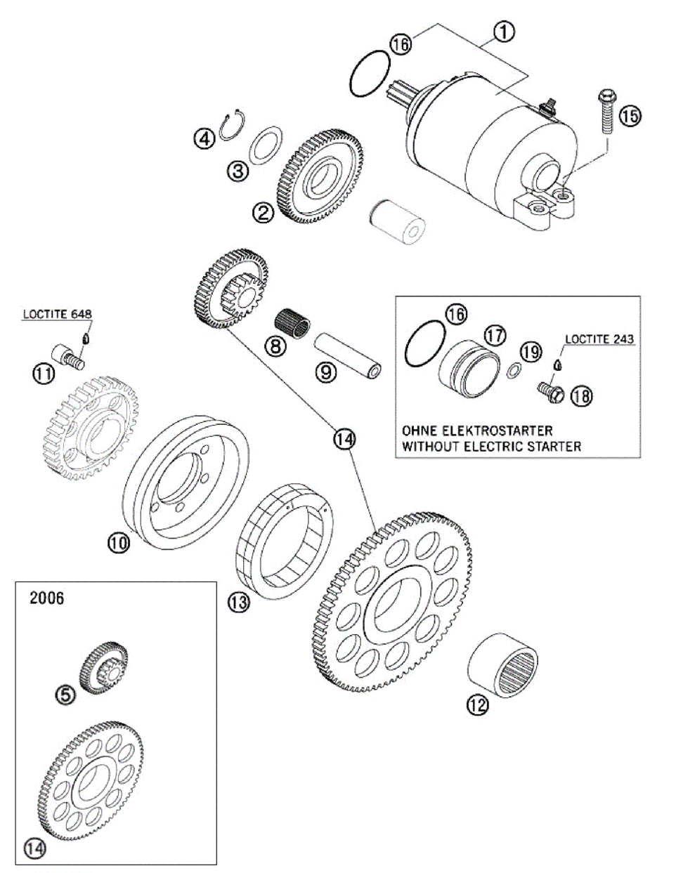 ELECTRIC STARTER