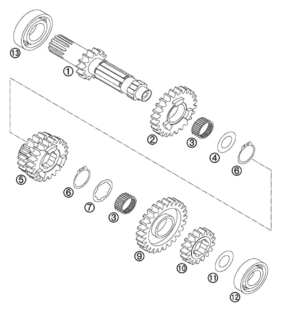 PRIMAIRY GEARS (400-450-525)