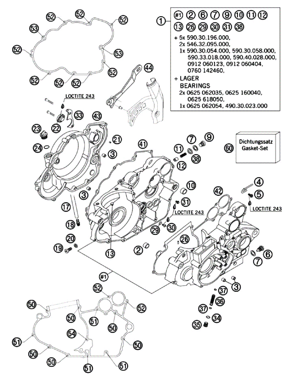 CRANKCASE CARTER