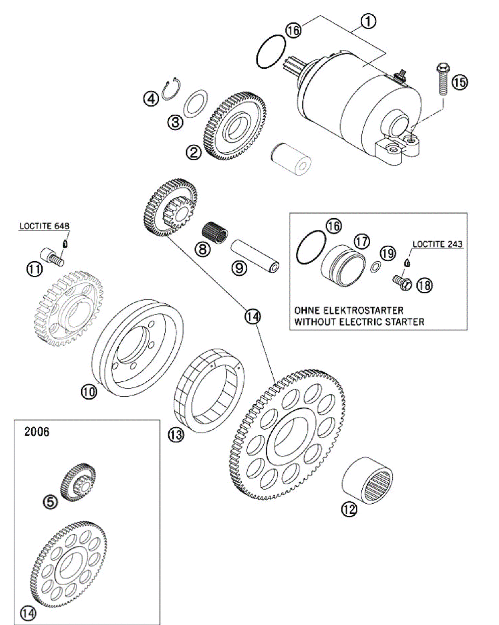 ELECTRIC STARTER