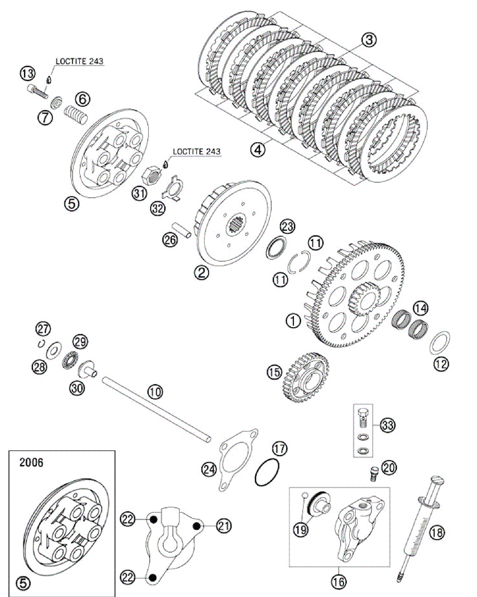 CLUTCH (250)
