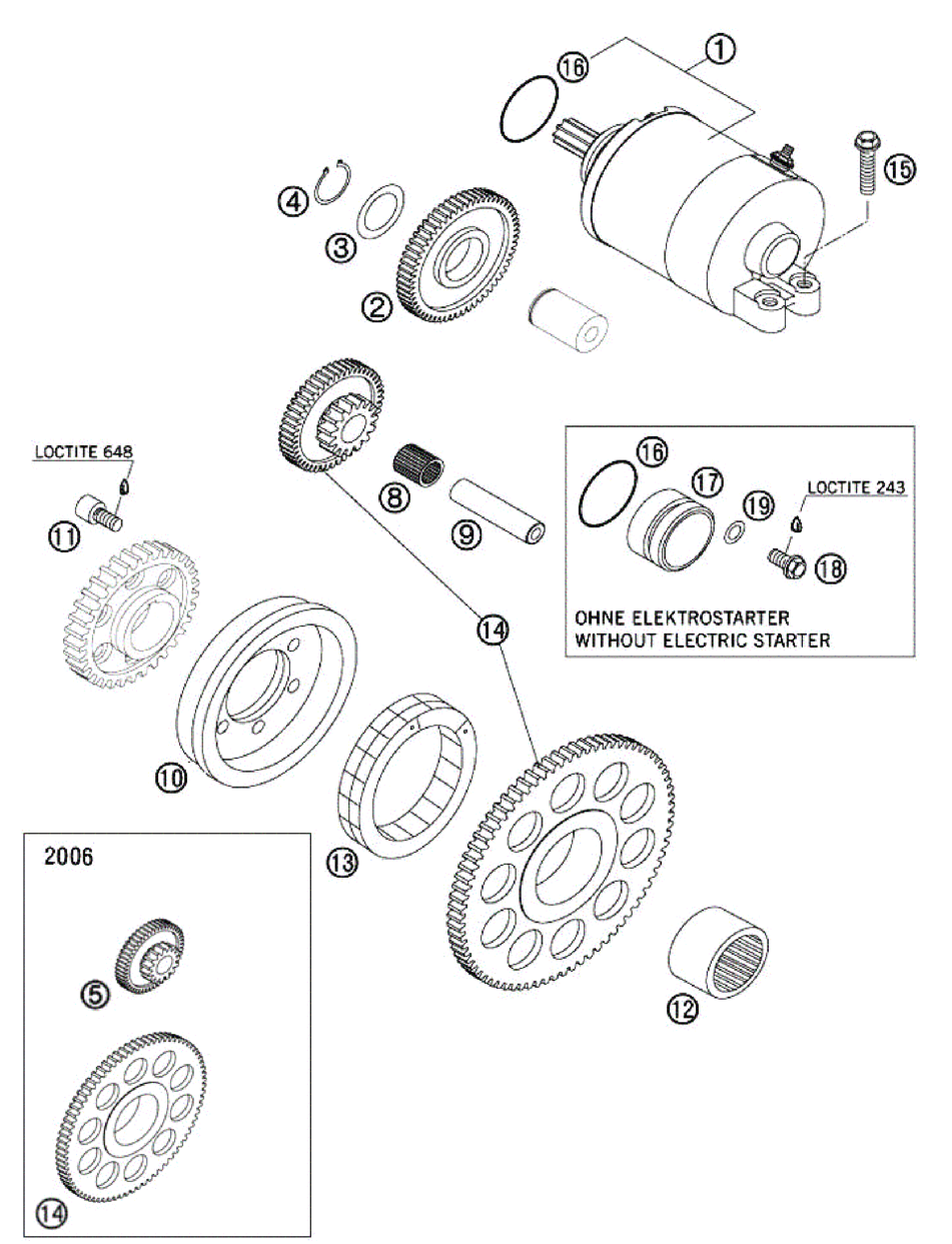 ELECTRIC STARTER