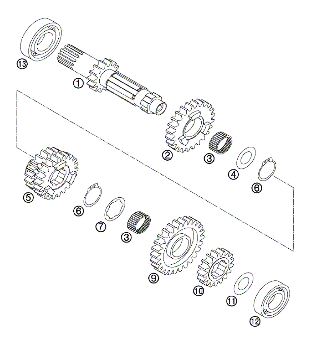 PRIMAIRY GEARS (400-450-525)