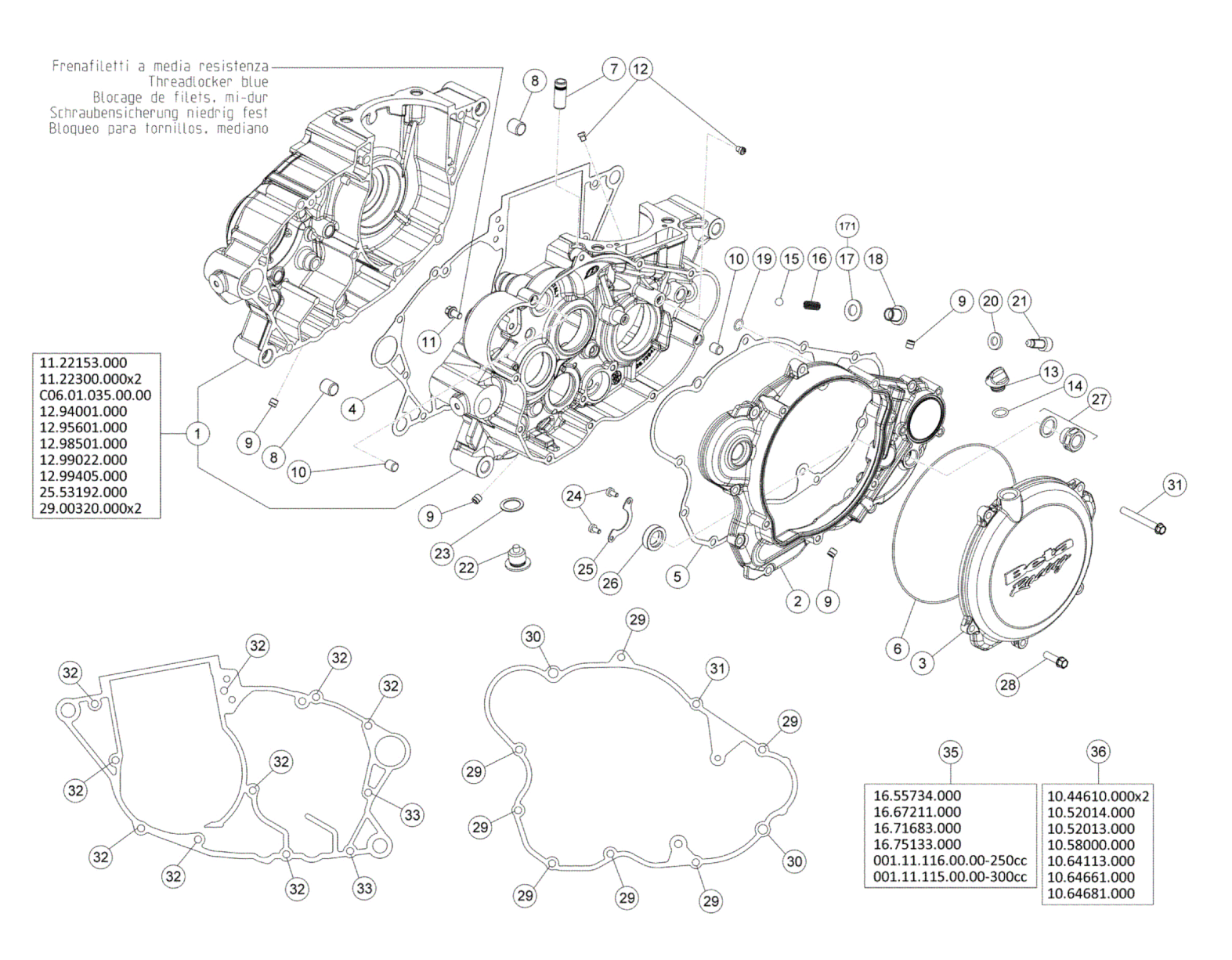 CRANKCASE CARTER