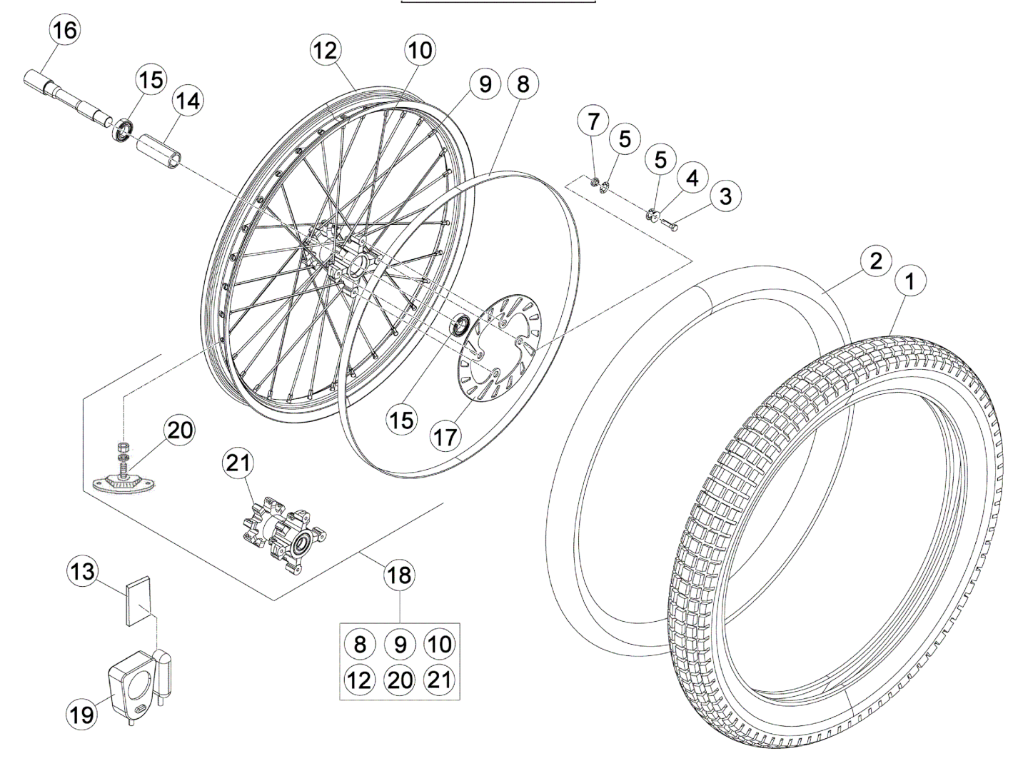 FRONT WHEEL