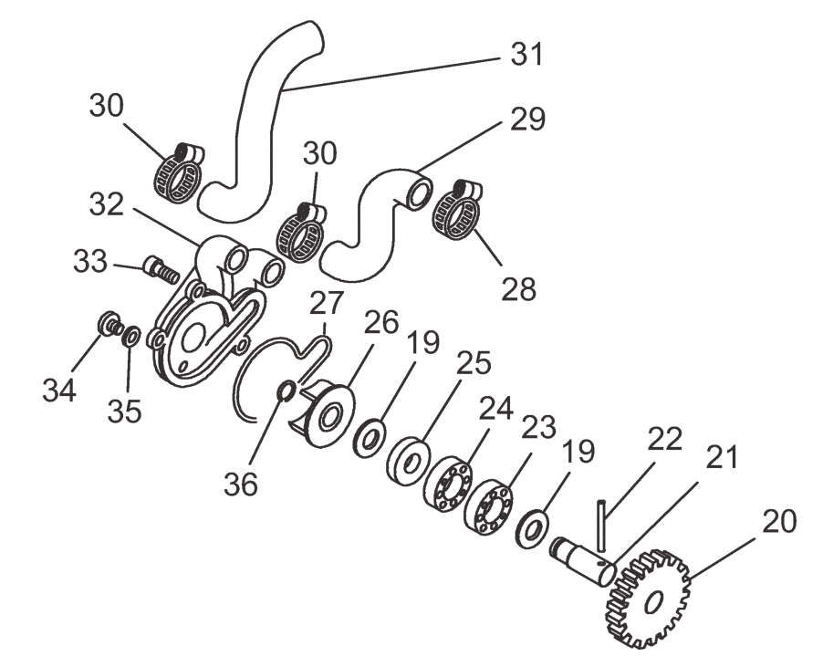 BETA OEM - OIL SEAL, WATER PUMP EVO BETA OEM - OIL SEAL, WATER PUMP EVO
