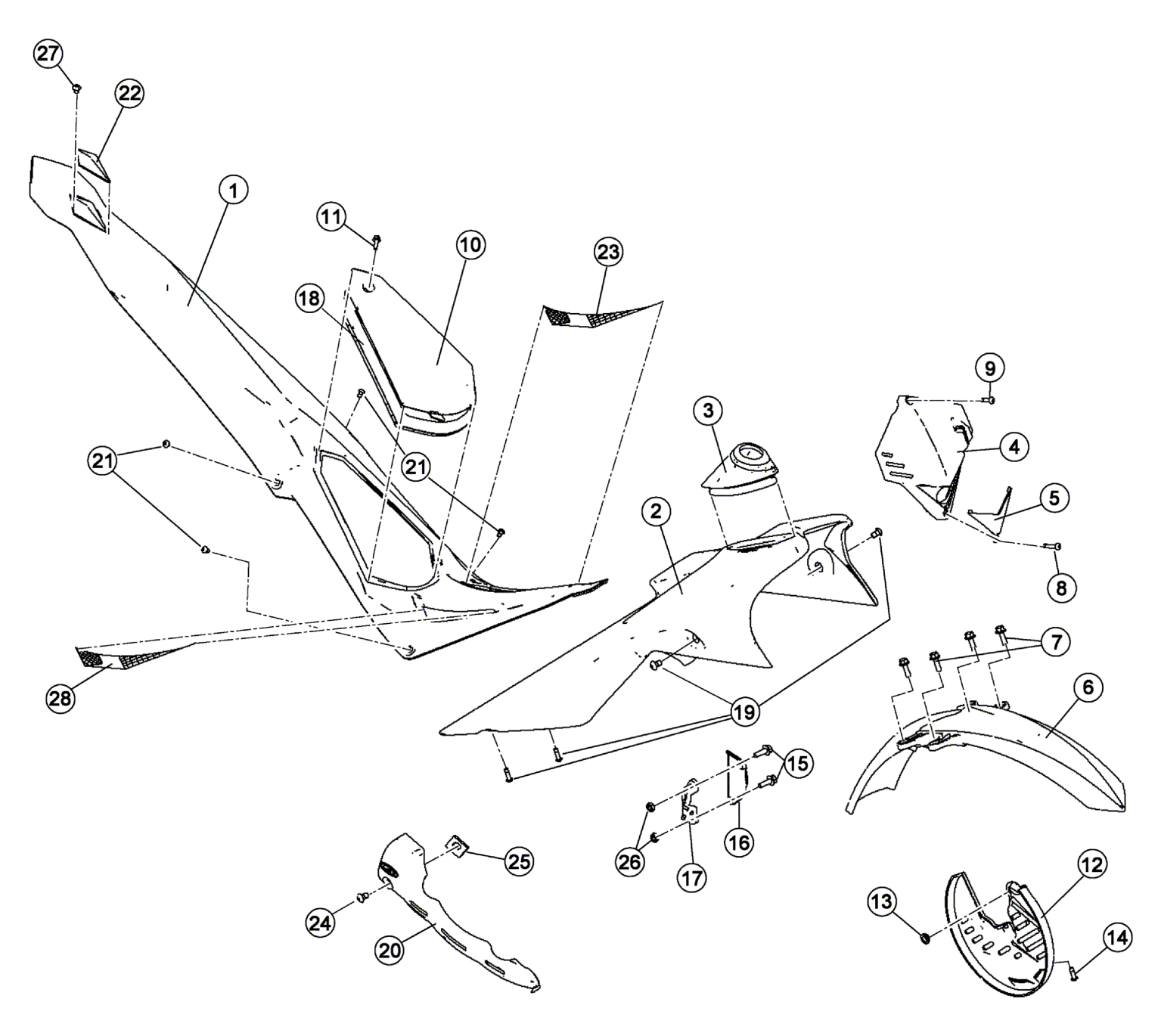 BODY - FUELTANK