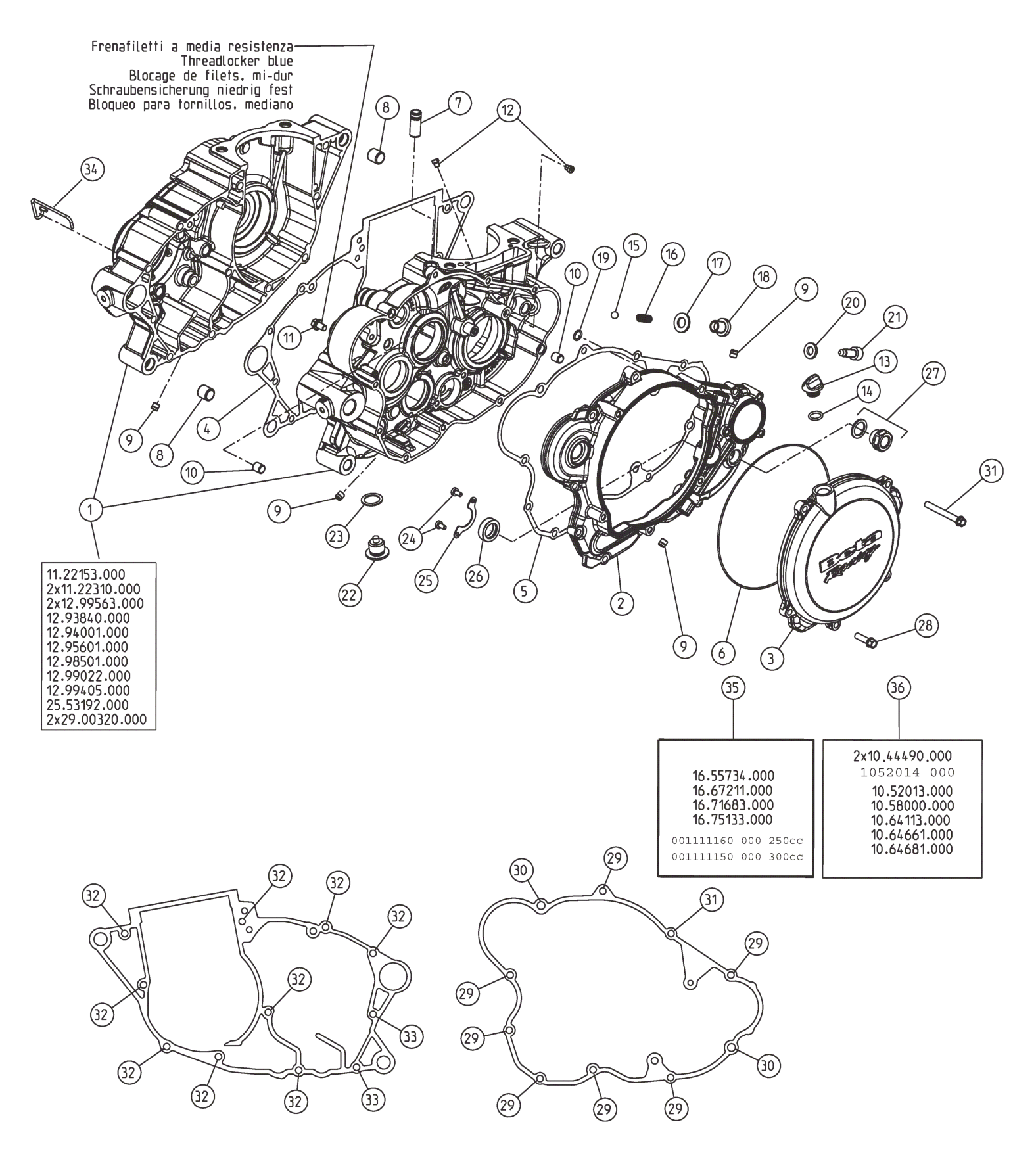 CRANKCASE CARTER