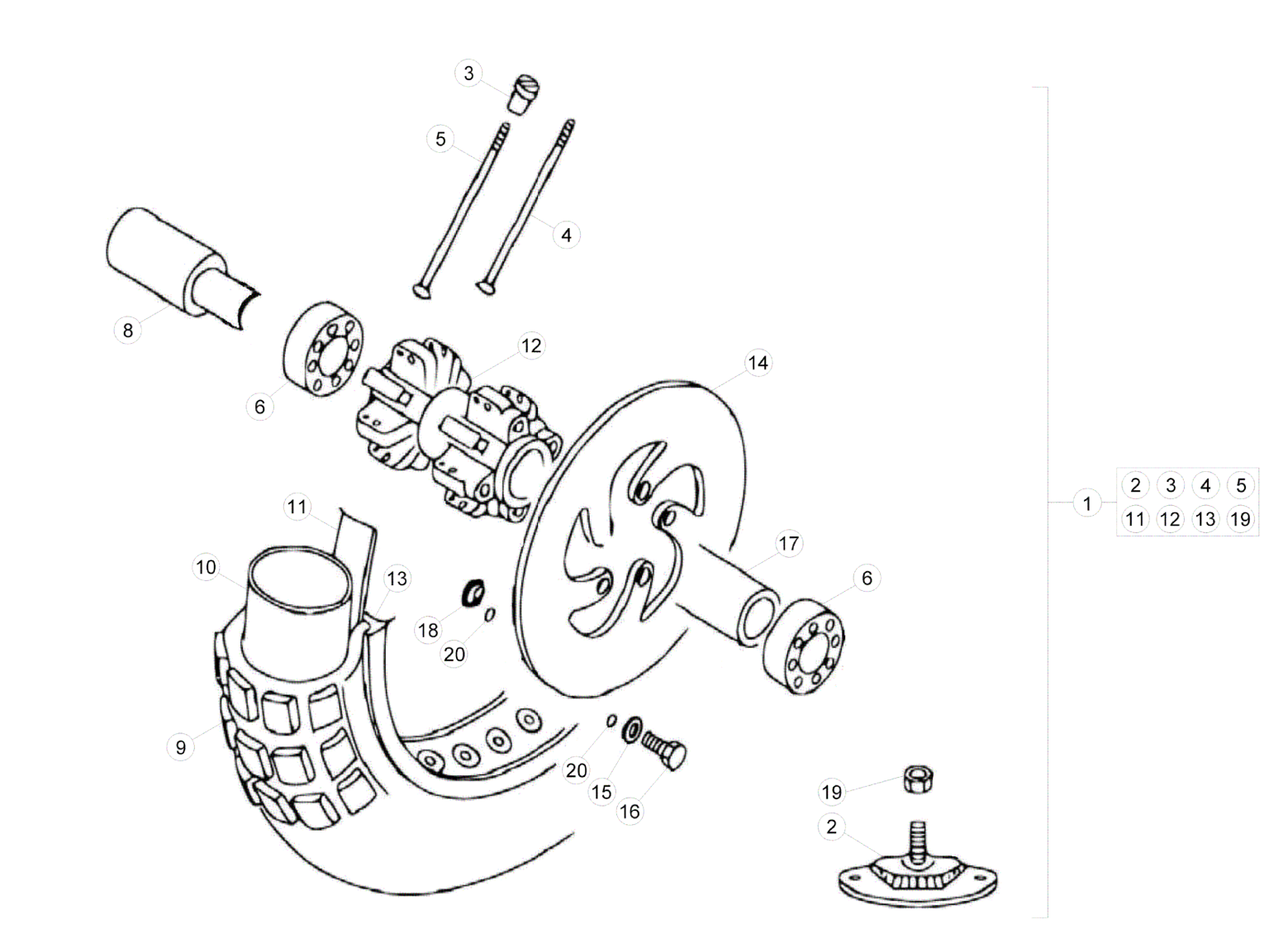 FRONT WHEEL (SENIOR)