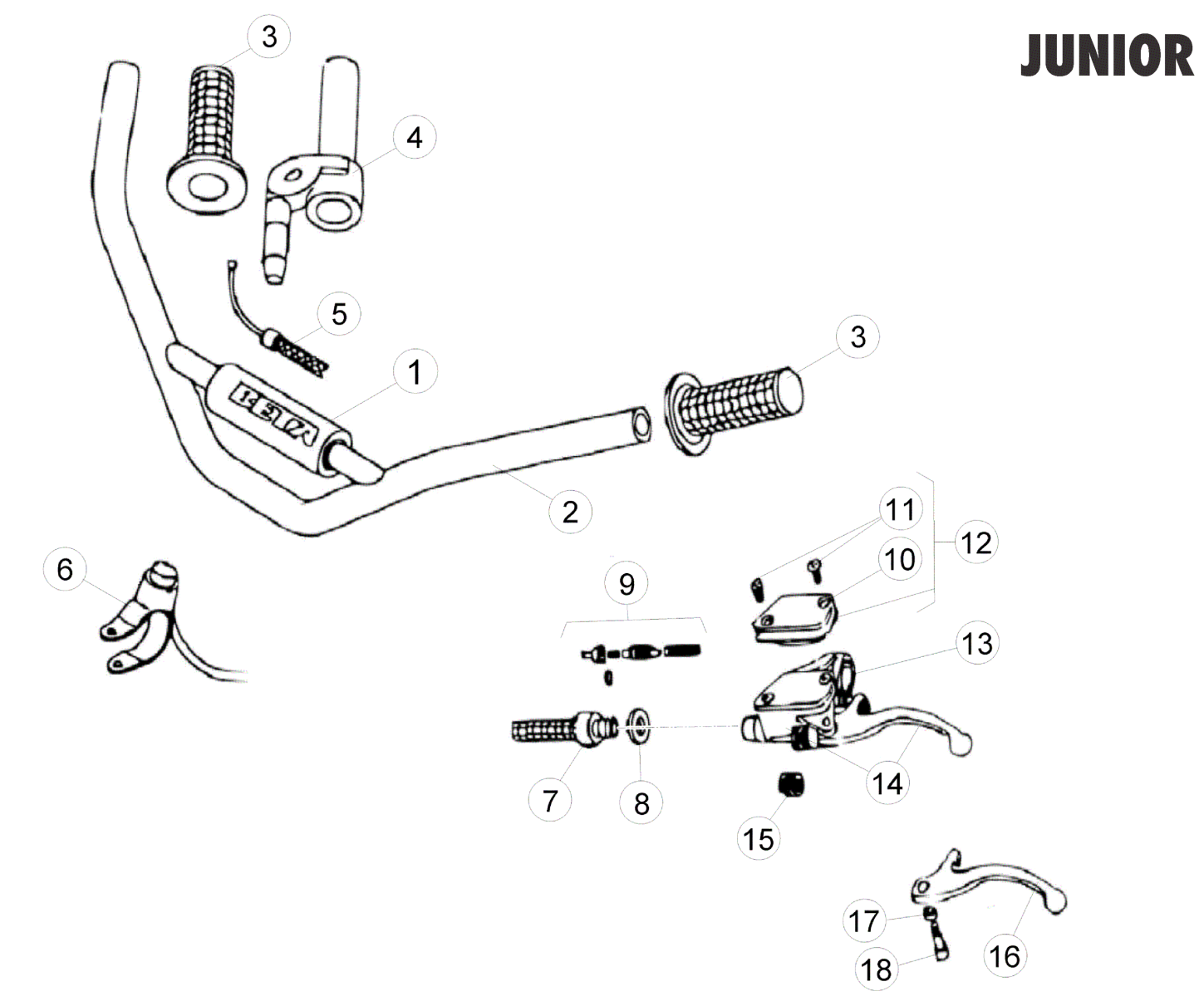 HANDLEBAR (JUNIOR)