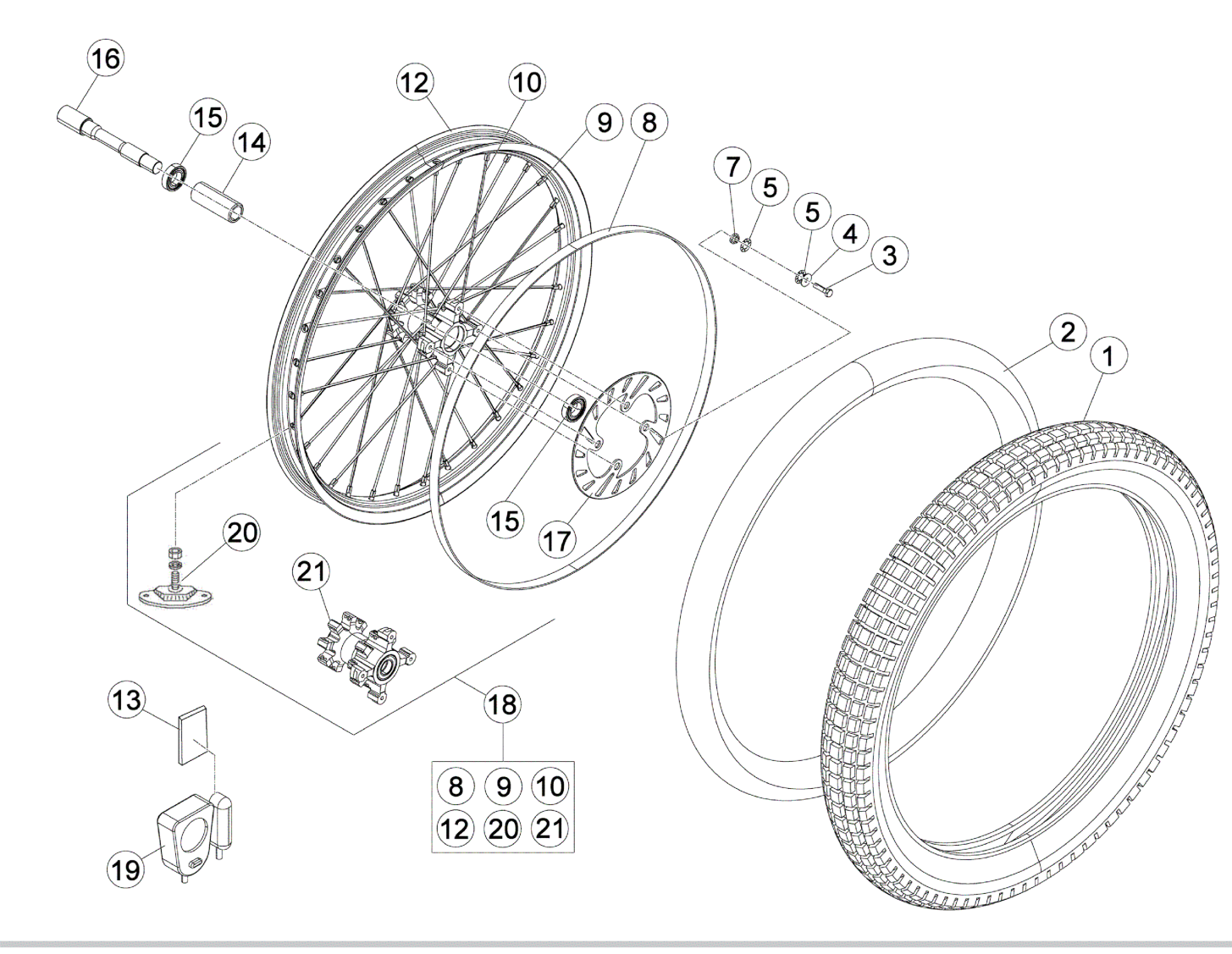 FRONT WHEEL